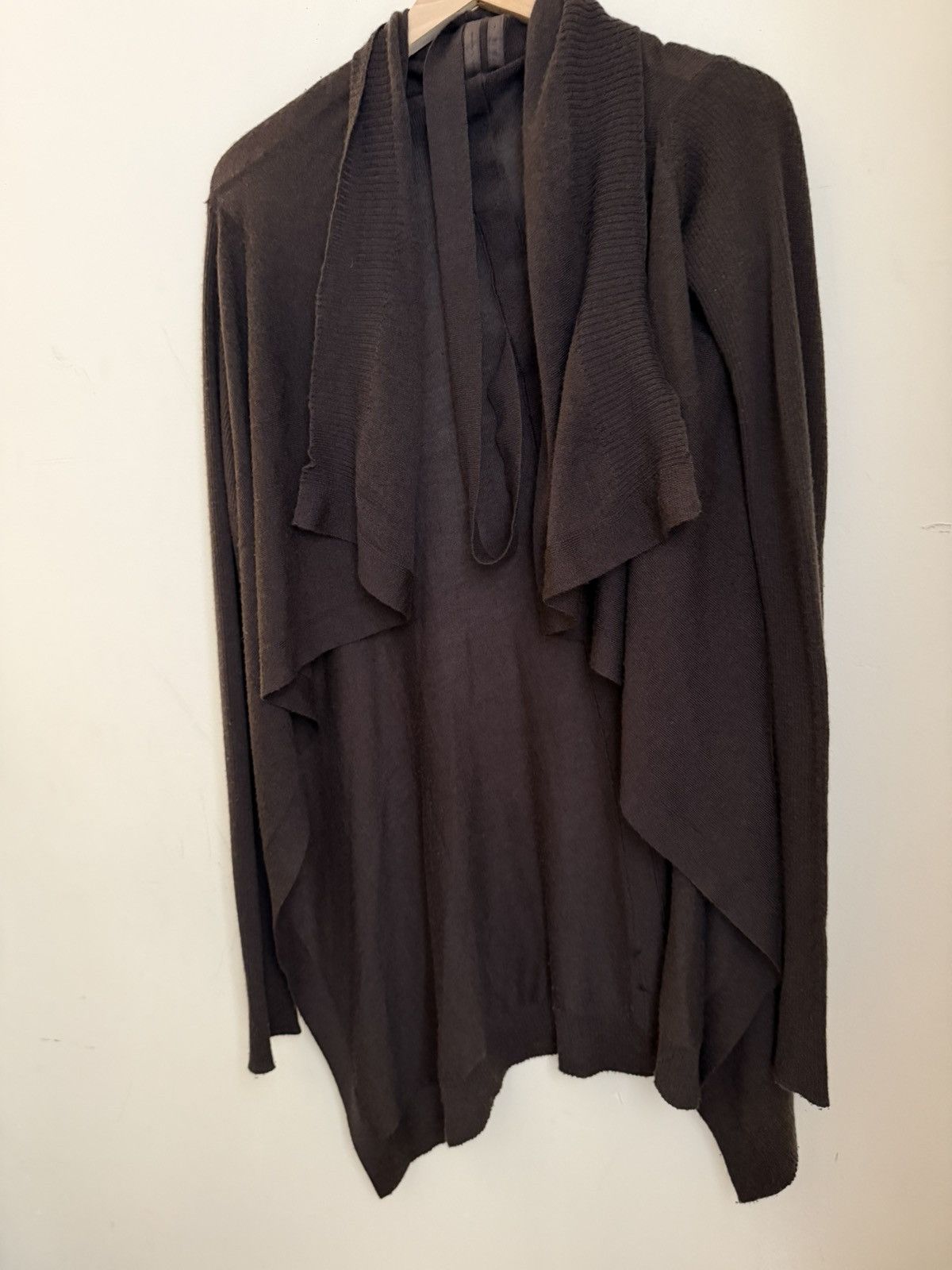 Rick Owens Rick Owens STAG FW 2008 Women’s Draped Cardigan Sweater Size M / US 6-8 / IT 42-44 - 4 Thumbnail