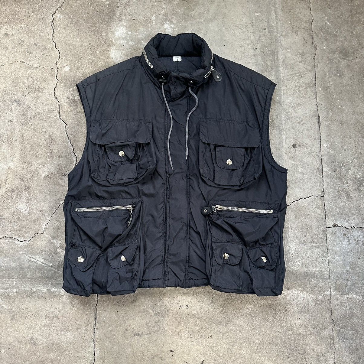 Japanese Brand JET SET sleeveless vest size 4 (XL) multipocket Size US XL / EU 56 / 4 - 1 Thumbnail