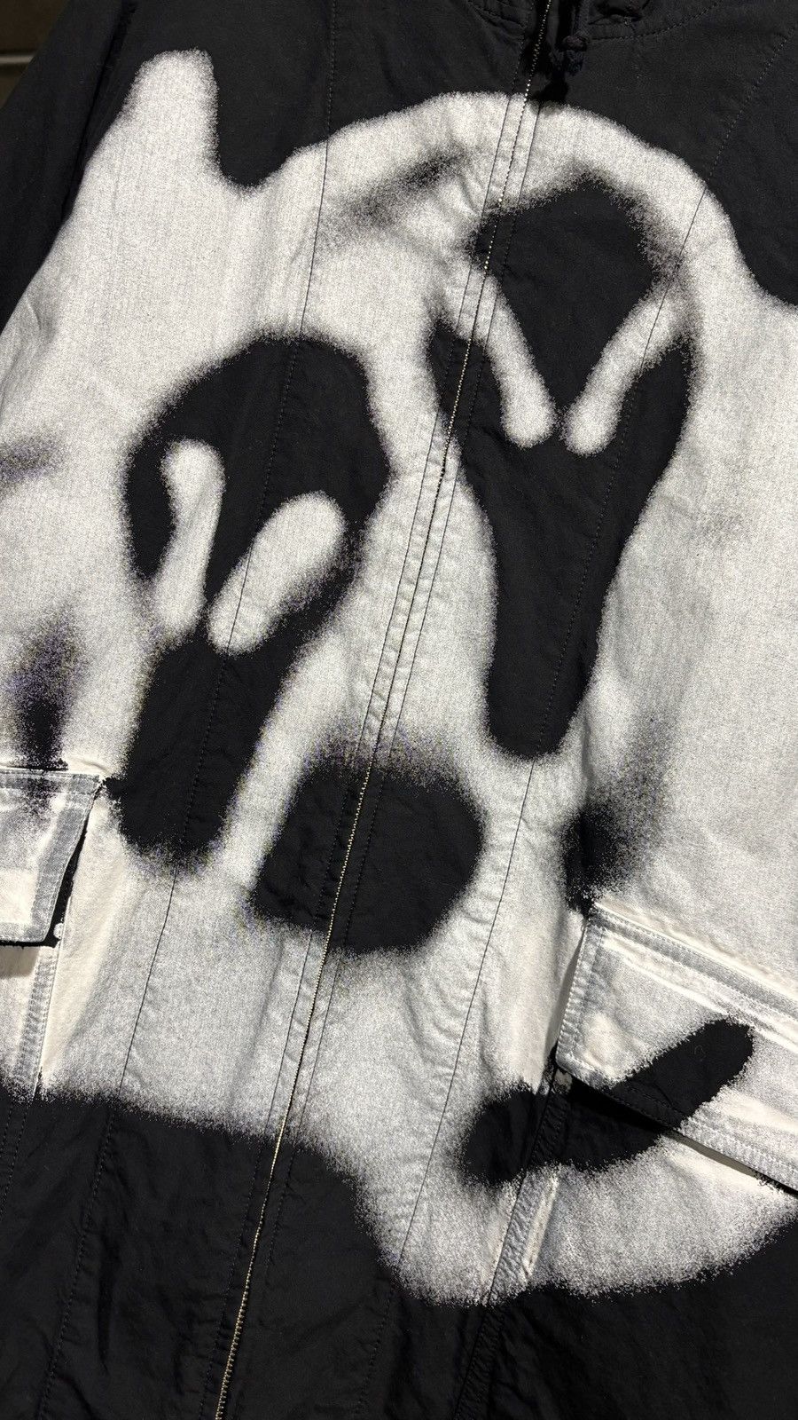 Supreme × Yohji Yamamoto Supreme Yohji Yamamoto Grafitti Parka Size US M / EU 48-50 / 2 - 2 Thumbnail