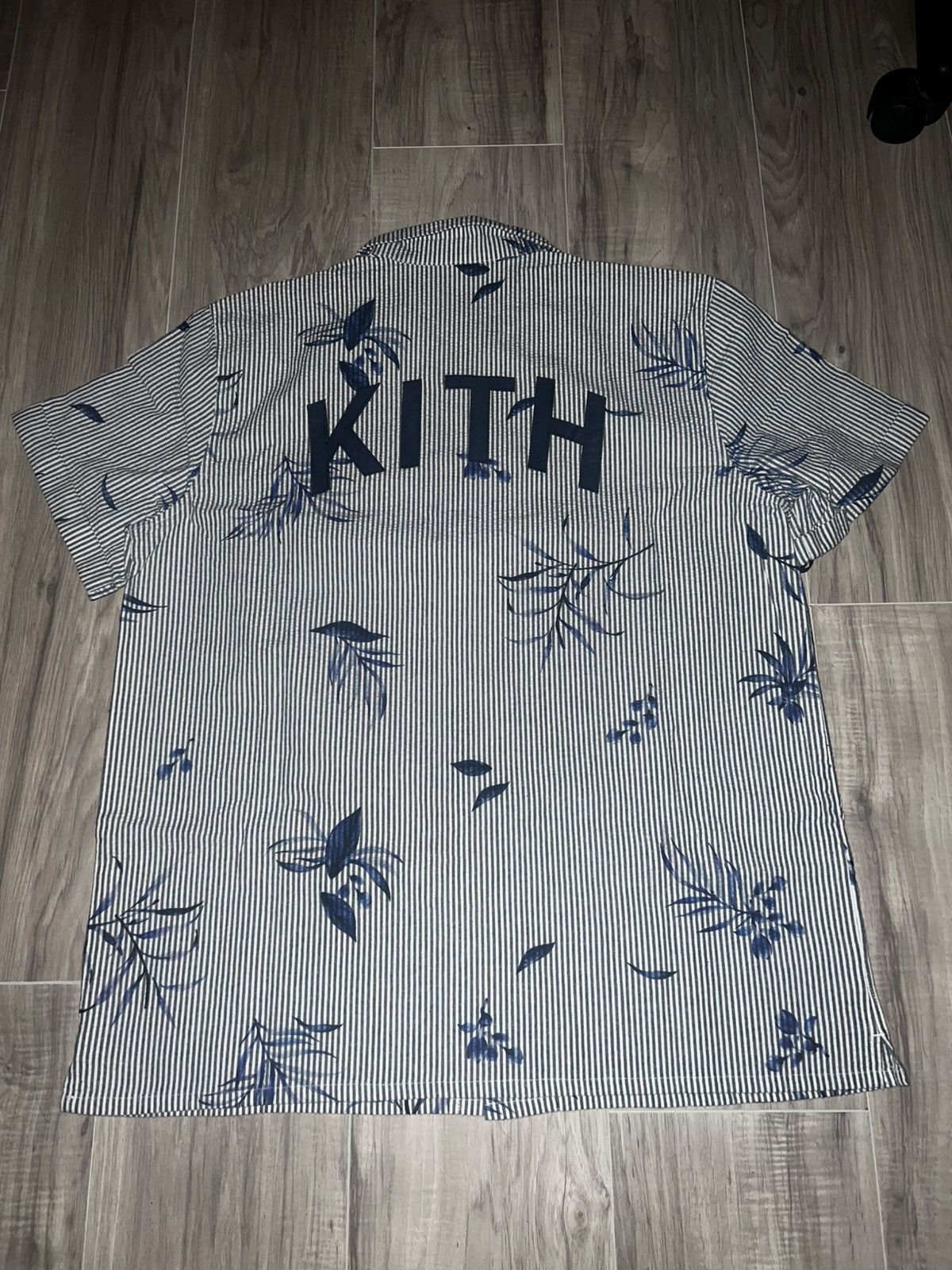 Kith Kith Camp Collar Seersucker Shirt Large Size US L / EU 52-54 / 3 - 8 Thumbnail