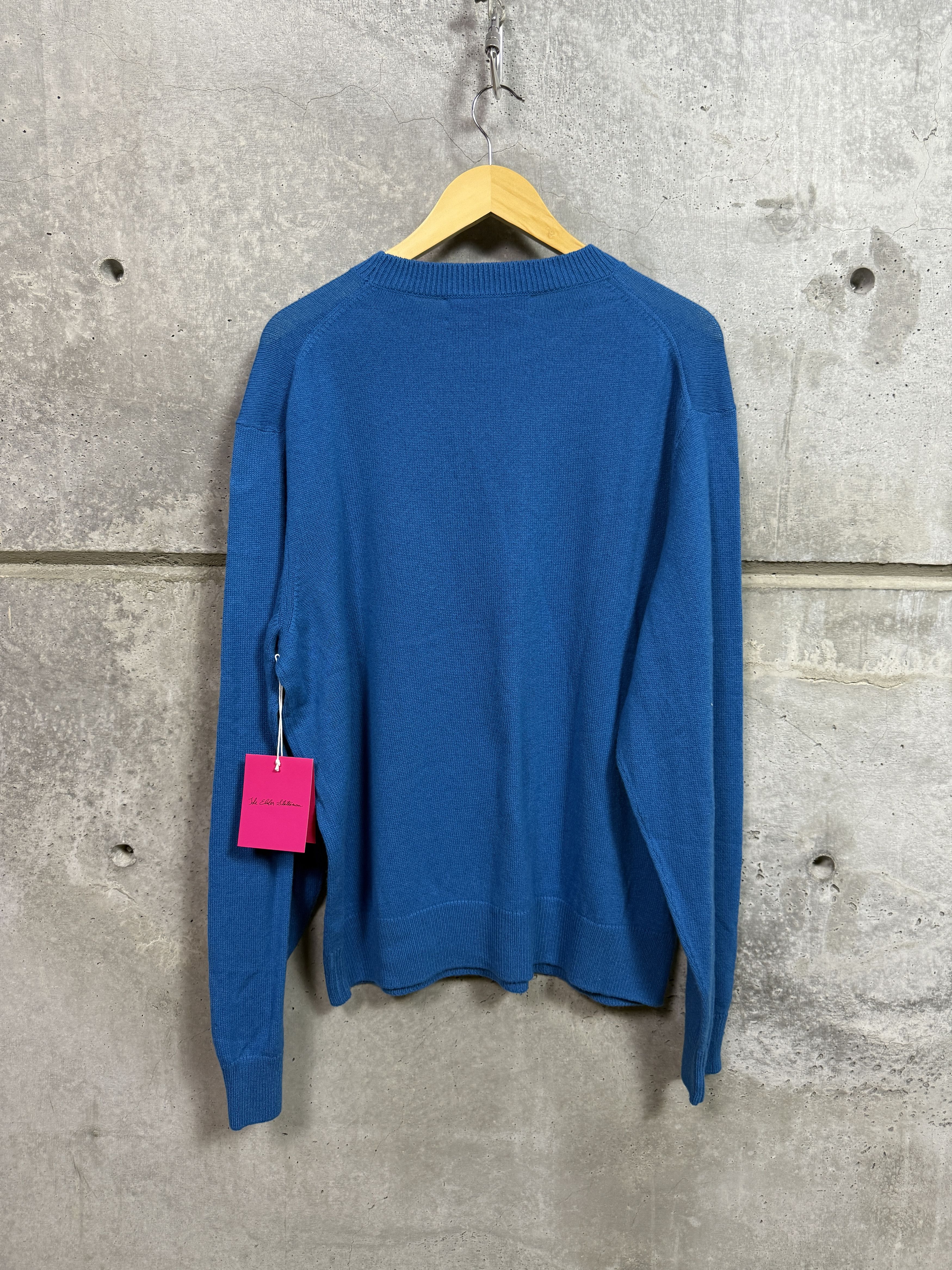 The Elder Statesman $1015 The Elder Statesman Tranquility Crew Cashmere Sweater Size US XL / EU 56 / 4 - 7 Thumbnail