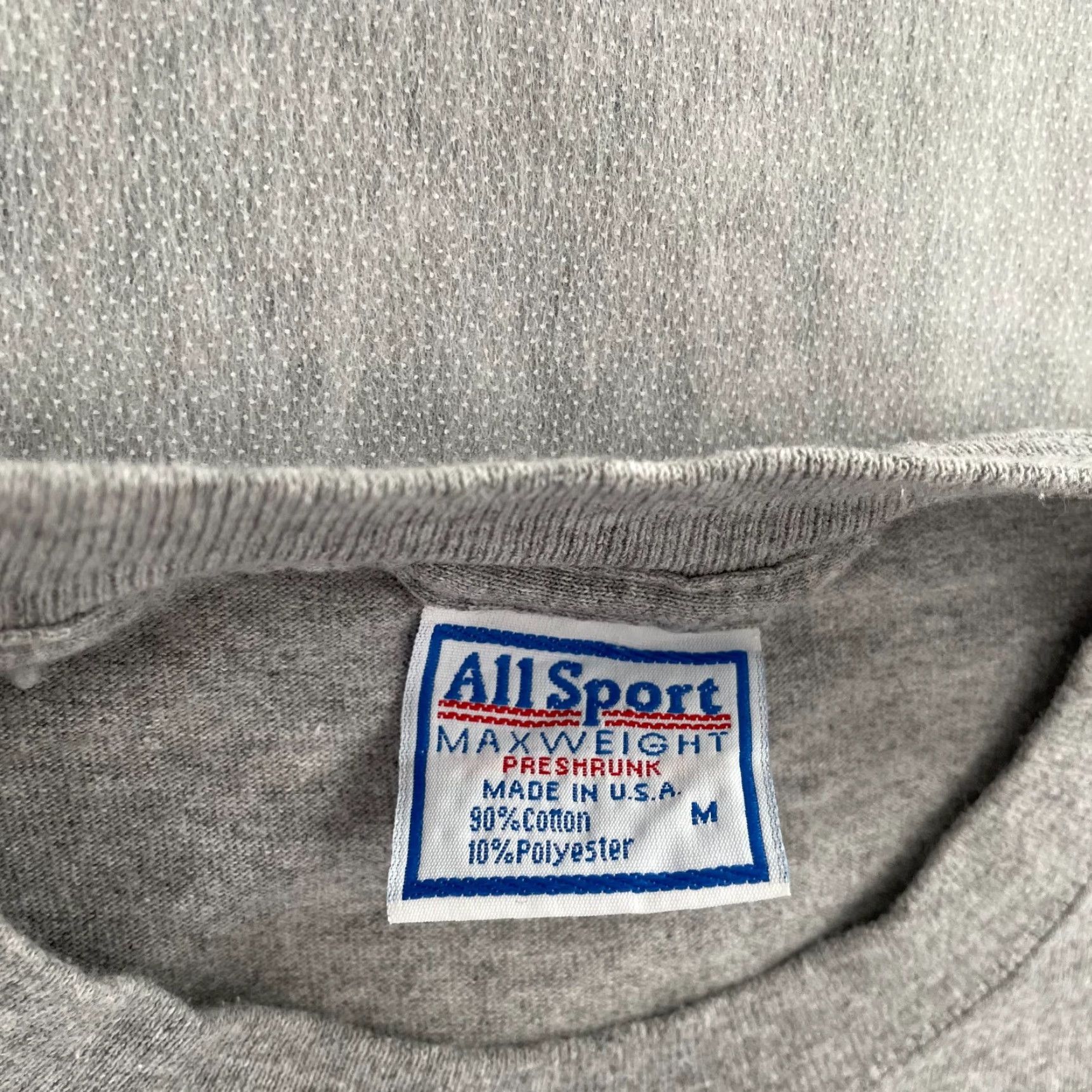 NASCAR VINTAGE Nascar Daytona 500 Shirt Adult Medium Tee Men Logo All Sport Crewneck M Gray Blue Size US M / EU 48-50 / 2 - 6 Thumbnail