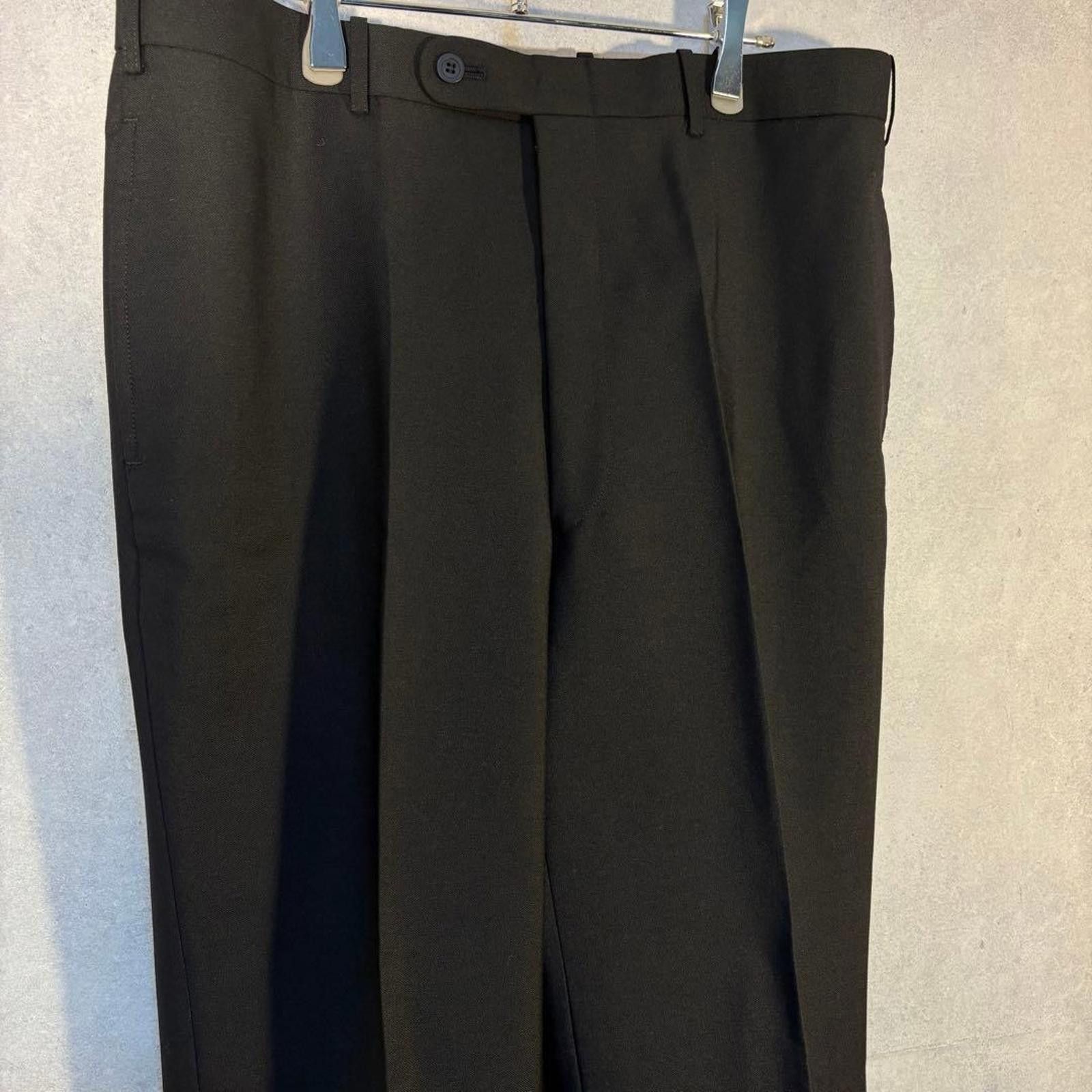 Dior Dior - Black Double-Breasted Suit Wide Trousers Size 38R - 5 Thumbnail