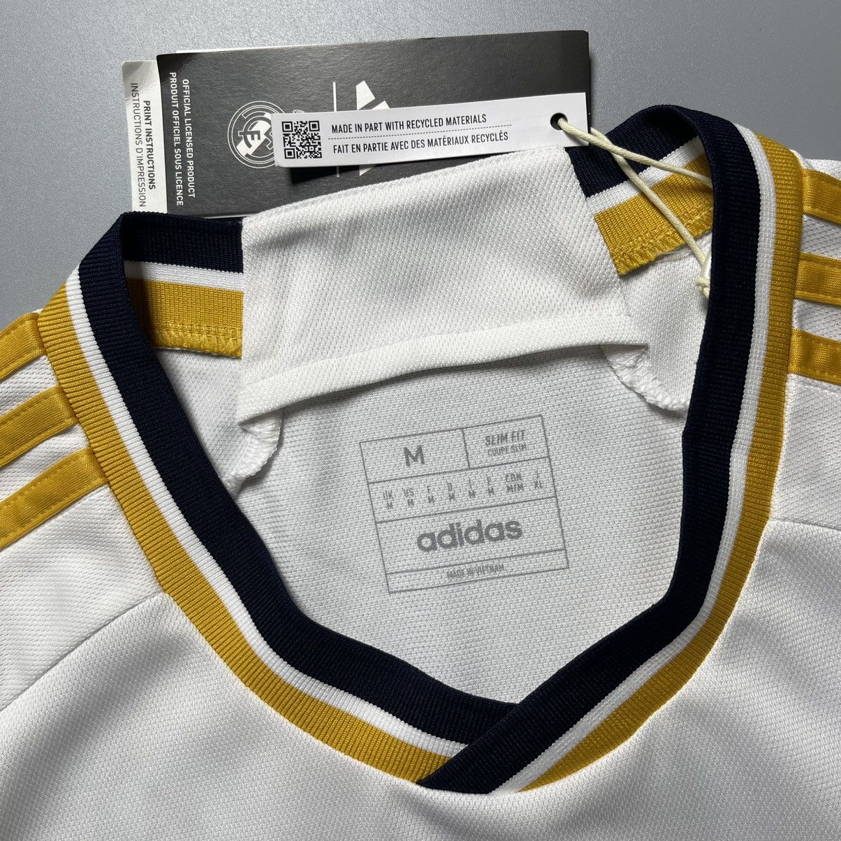 Adidas × Vintage NWT REAL MADRID 2023/2024 FOOTBALL HOME JERSEY #42 GULER Size US M / EU 48-50 / 2 - 6 Thumbnail
