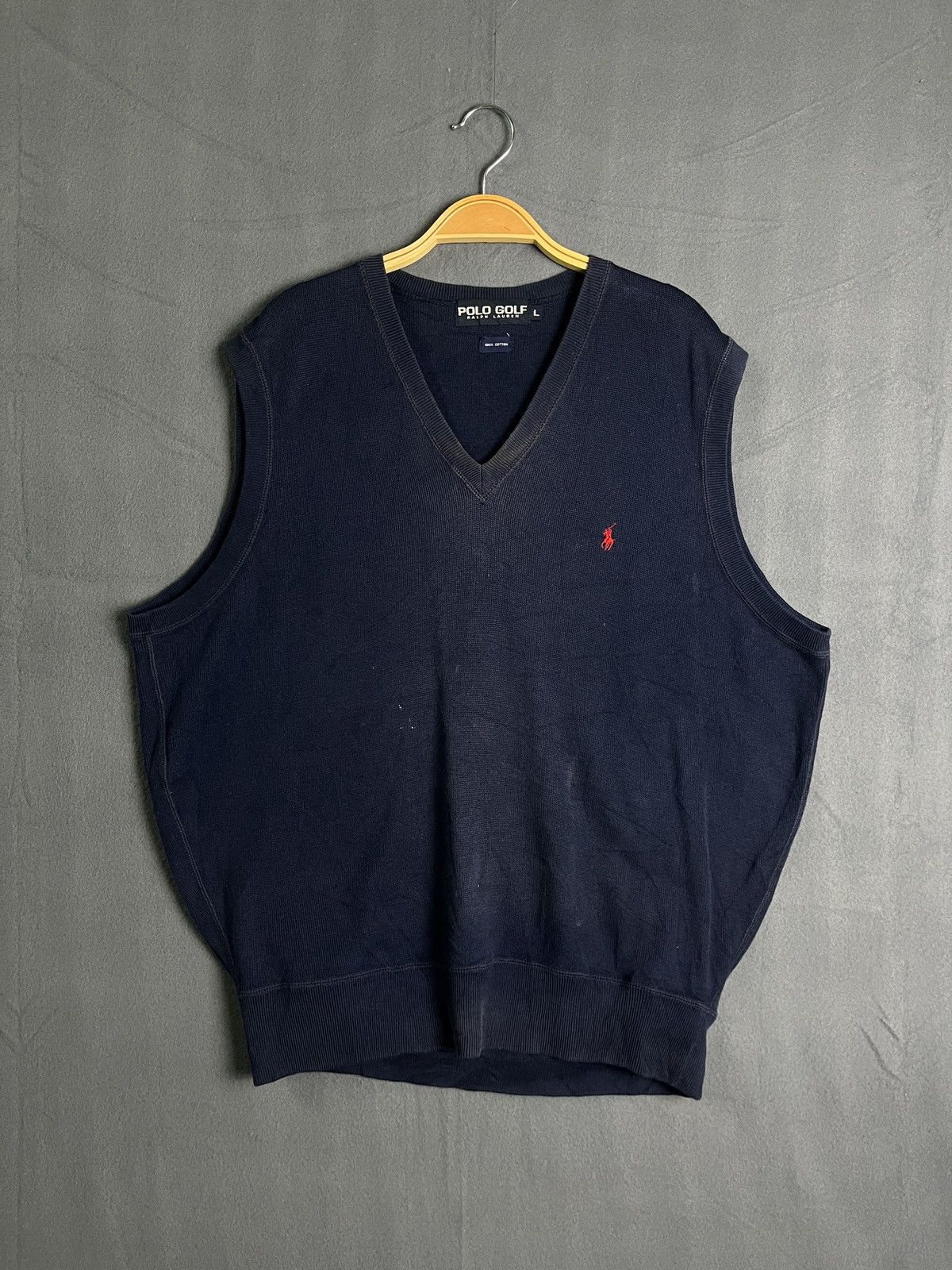 Polo Ralph Lauren × RLX Ralph Lauren × Vintage Polo Golf Ralph Lauren Large Sweater Vest Size US L / EU 52-54 / 3 - 1 Thumbnail
