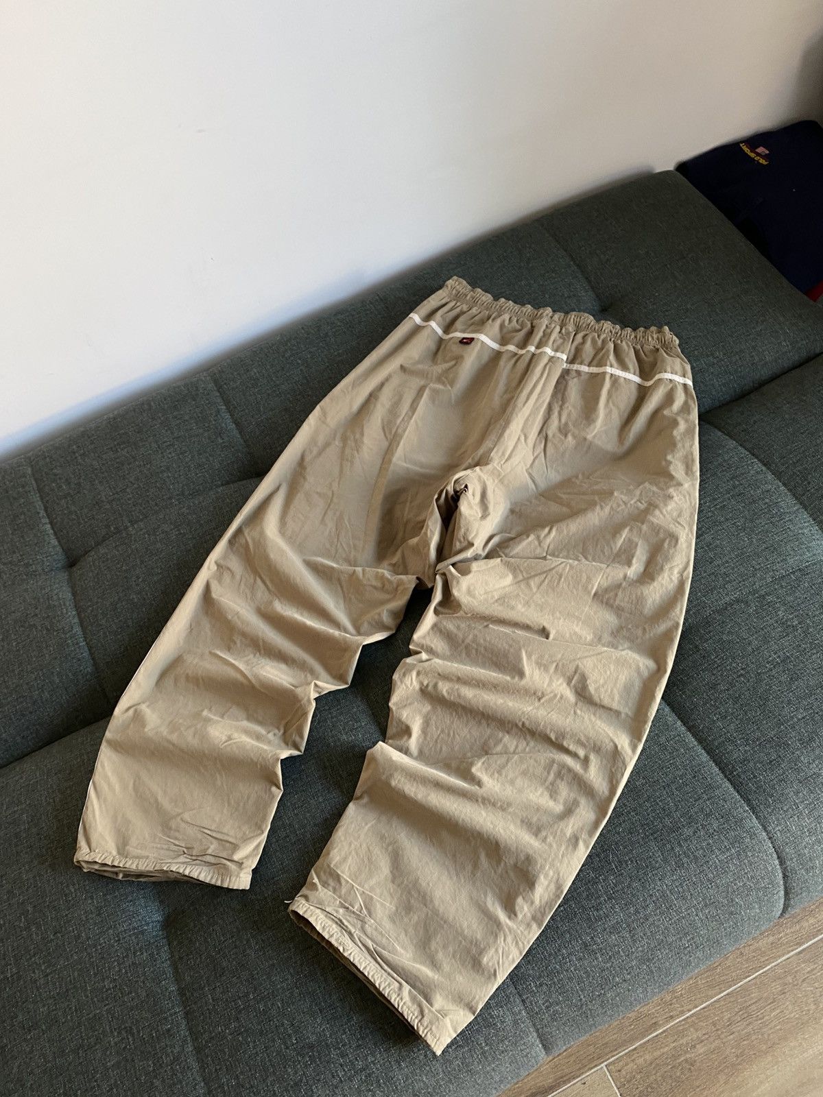 Nike Nike Vintage Nylon Drill Pants Striped Baggy Wide Japanese Size US 34 / EU 50 - 12 Thumbnail