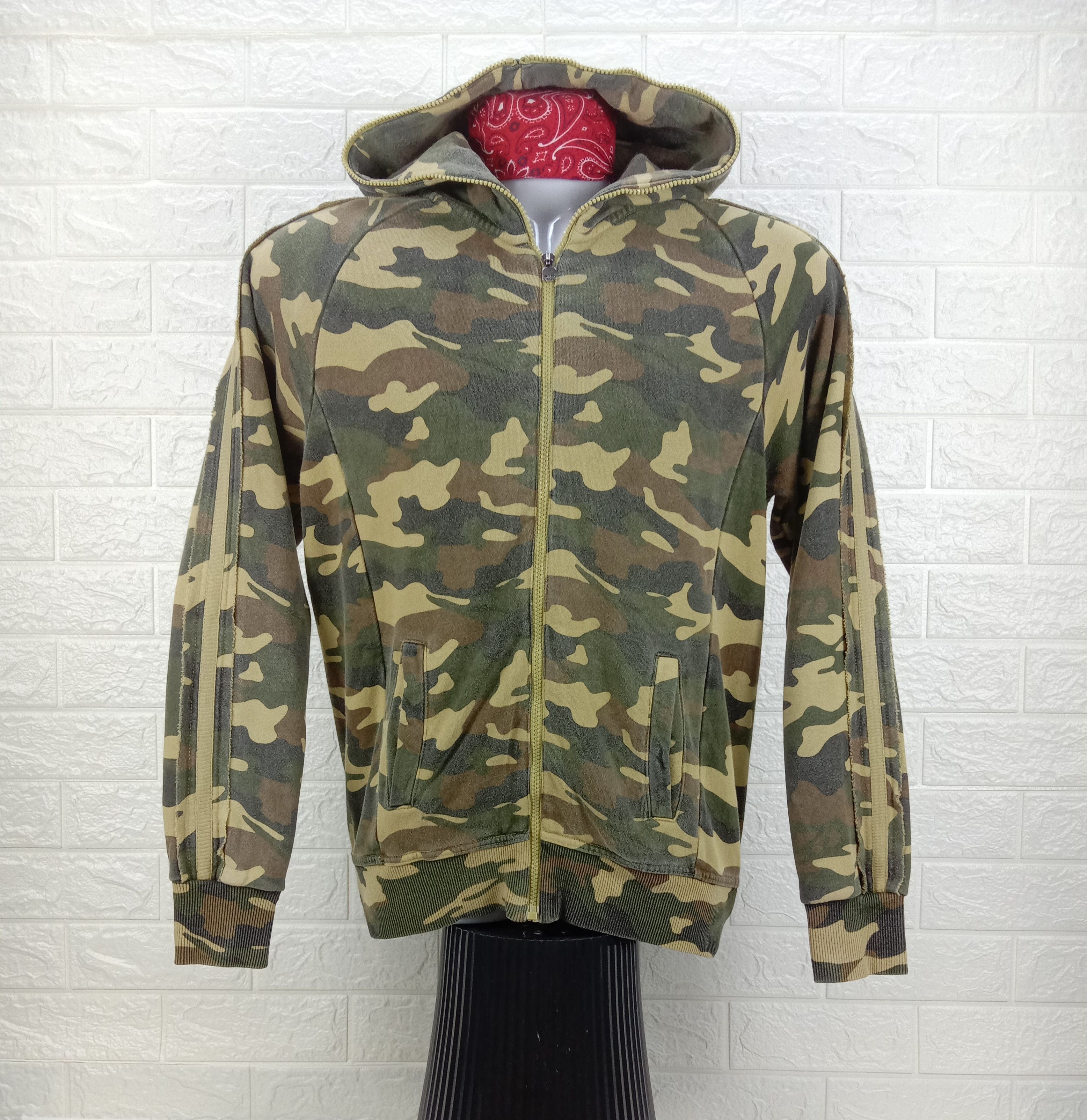 HYDROGEN Hydrogen Camo Black Diamond Skull Patched Hoodie Sweatshirt Size US M / EU 48-50 / 2 - 3 Thumbnail