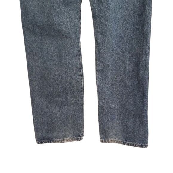 Wrangler Wrangler Size 33x32 Jeans Mens Regular Fit Blue Denim 100% C Size US 33 - 10 Thumbnail