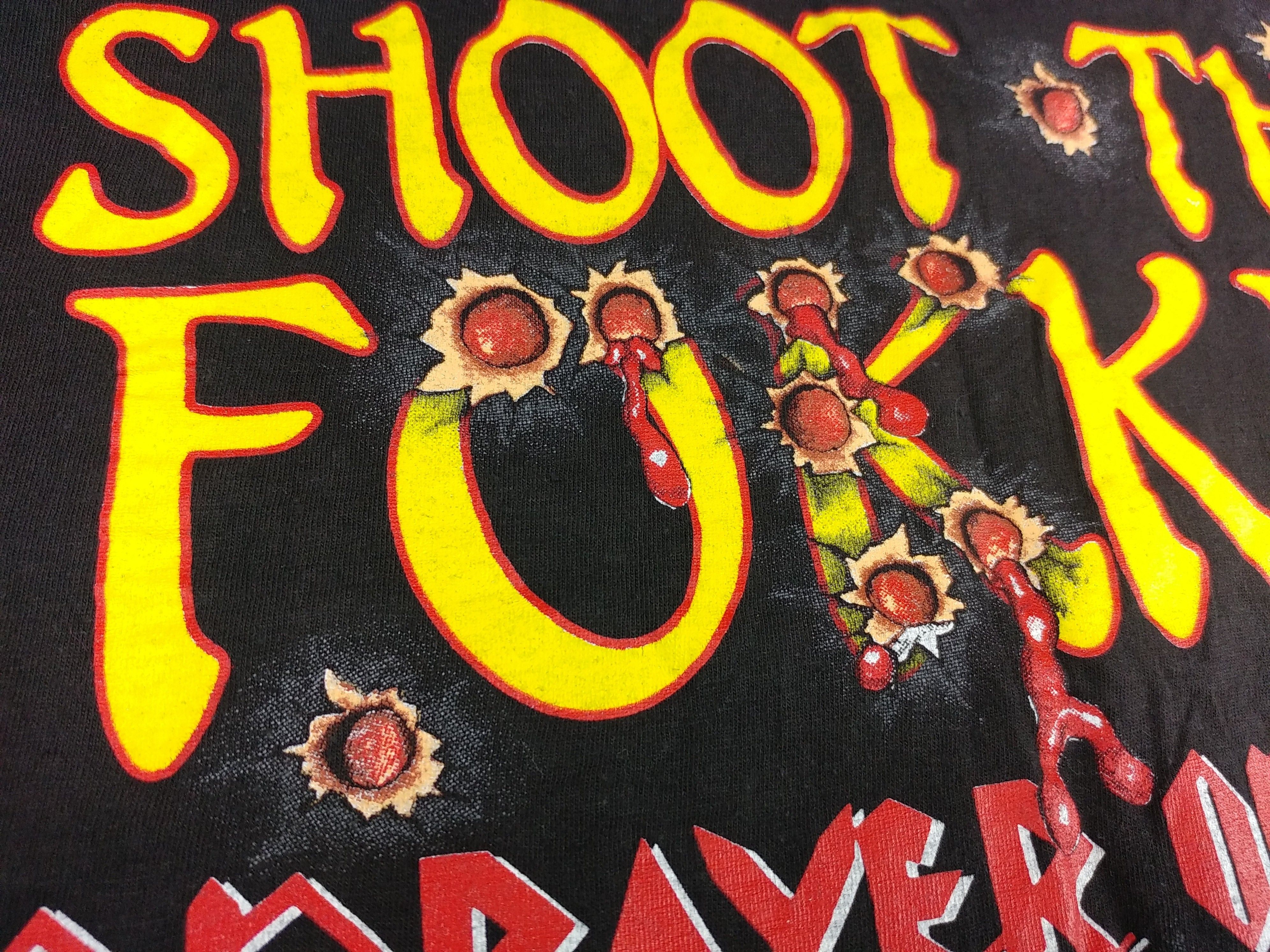 Vintage Vintage Iron Maiden T-Shirt 1990 No Prayer On The Road L Size US L / EU 52-54 / 3 - 20 Thumbnail