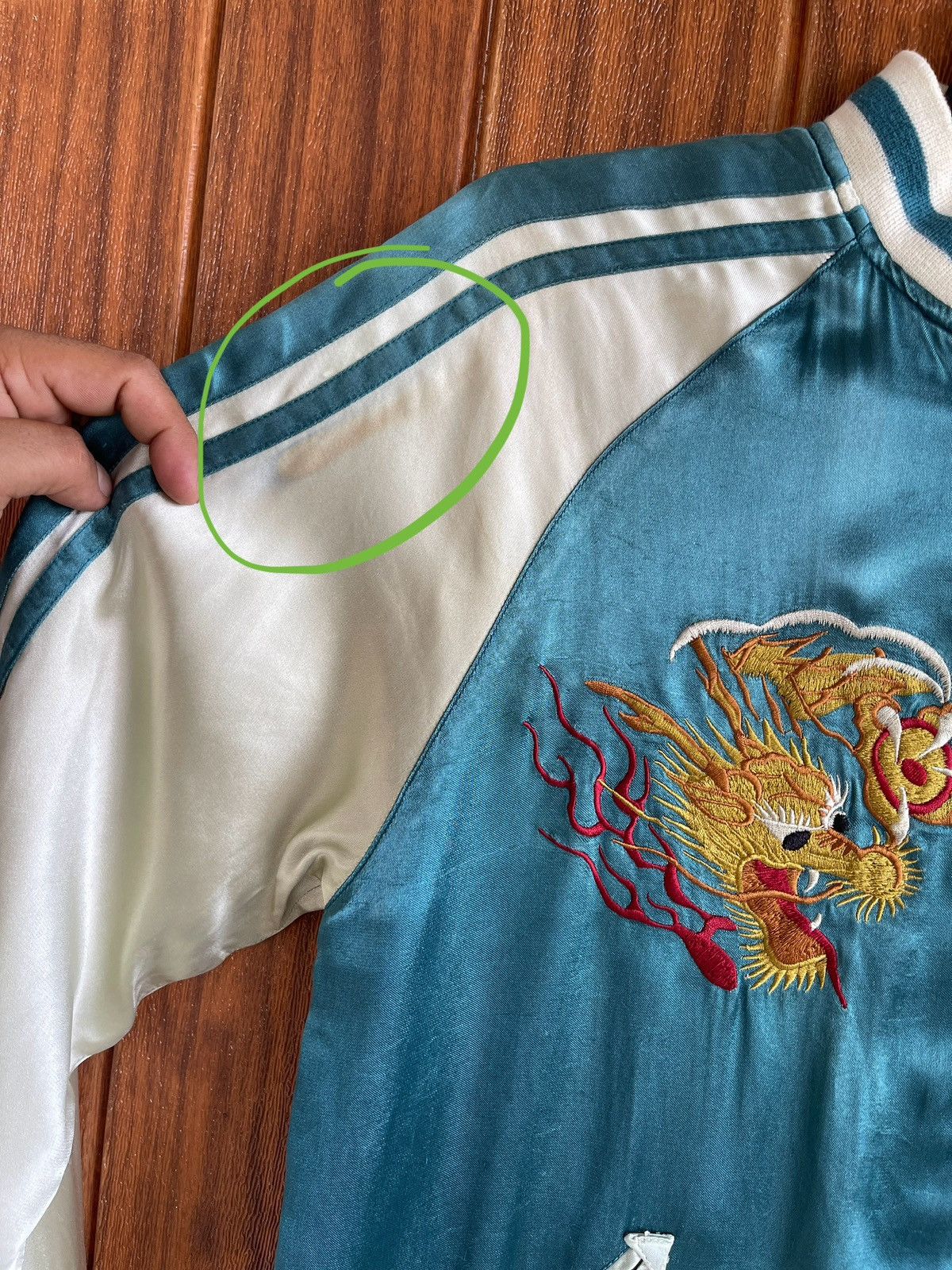 Avirex Rare🔥Vtg AVIREX x SUKAJAN JAPAN Satin Rayon Jacket Size US M / EU 48-50 / 2 - 14 Thumbnail