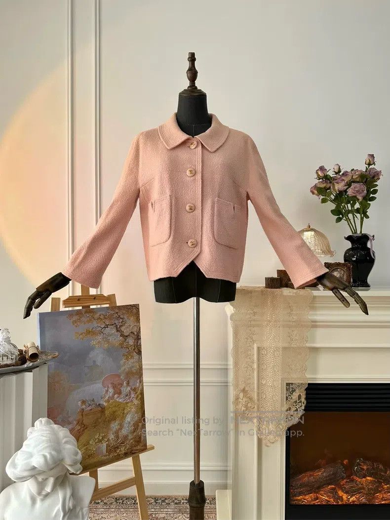 Chanel Chanel 94B tweed double c button short jacket Size S / US 4 / IT 40 - 2 Thumbnail