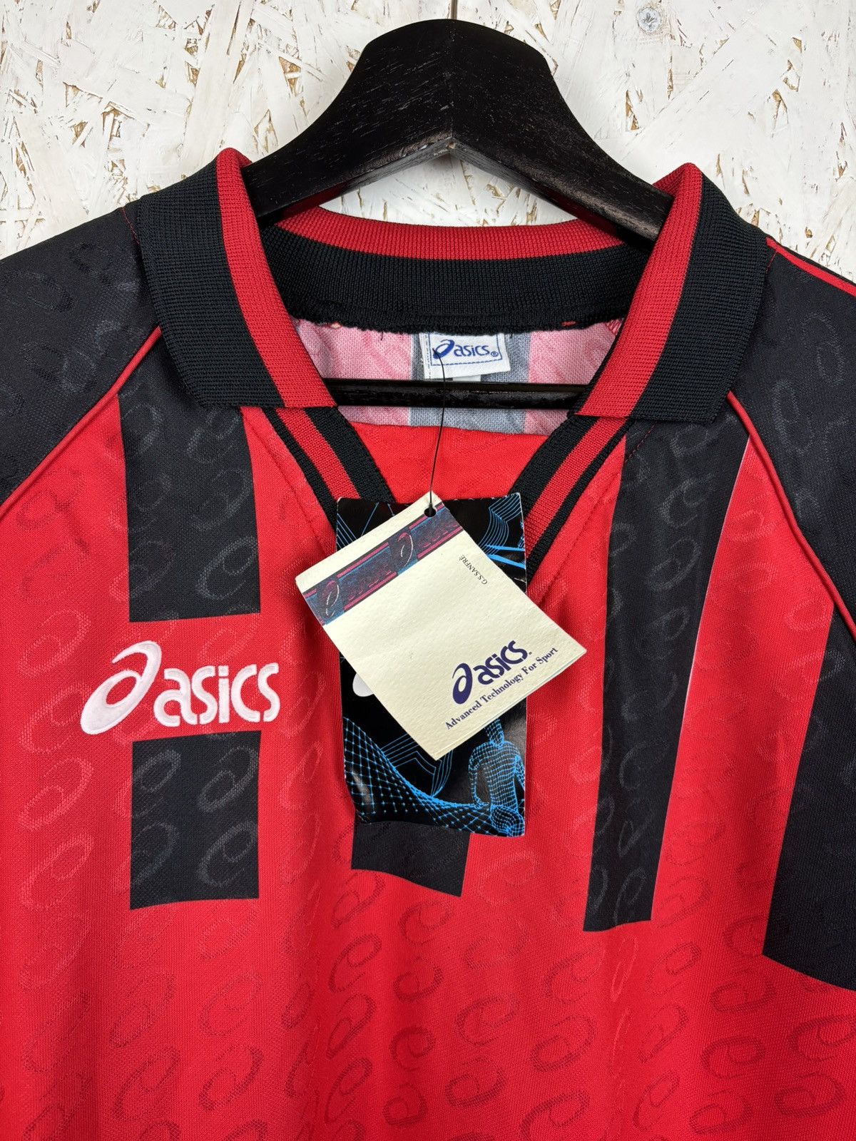 Asics NWT Early 90s Asics Blank Long Sleeve Template Jersey XL Size US XL / EU 56 / 4 - 2 Thumbnail