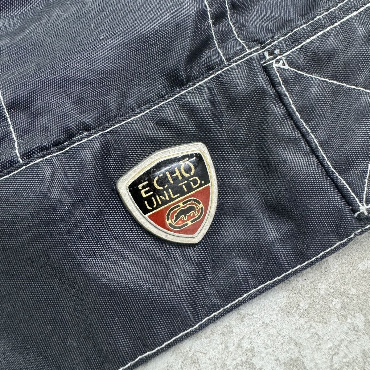 Ecko Unltd. Vintage ECHO UNLTD Button Up Jacket Size US L / EU 52-54 / 3 - 7 Thumbnail