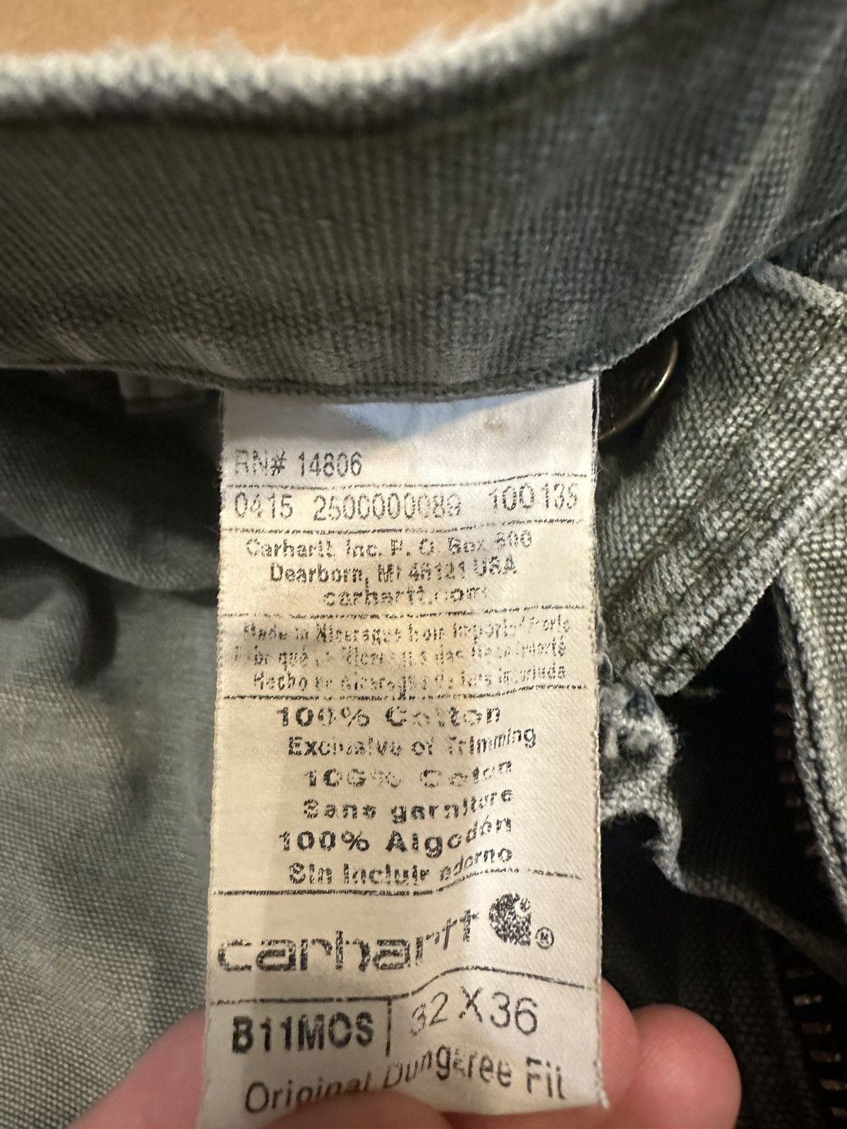 Carhartt Carhartt work pants 32x36 Size US 32 / EU 48 - 2 Thumbnail