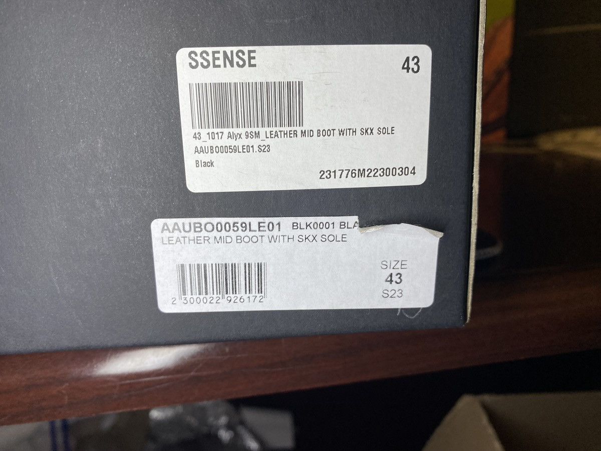 1017 ALYX 9SM Alyx elasticized boots Size US 10 / EU 43 - 2 Thumbnail
