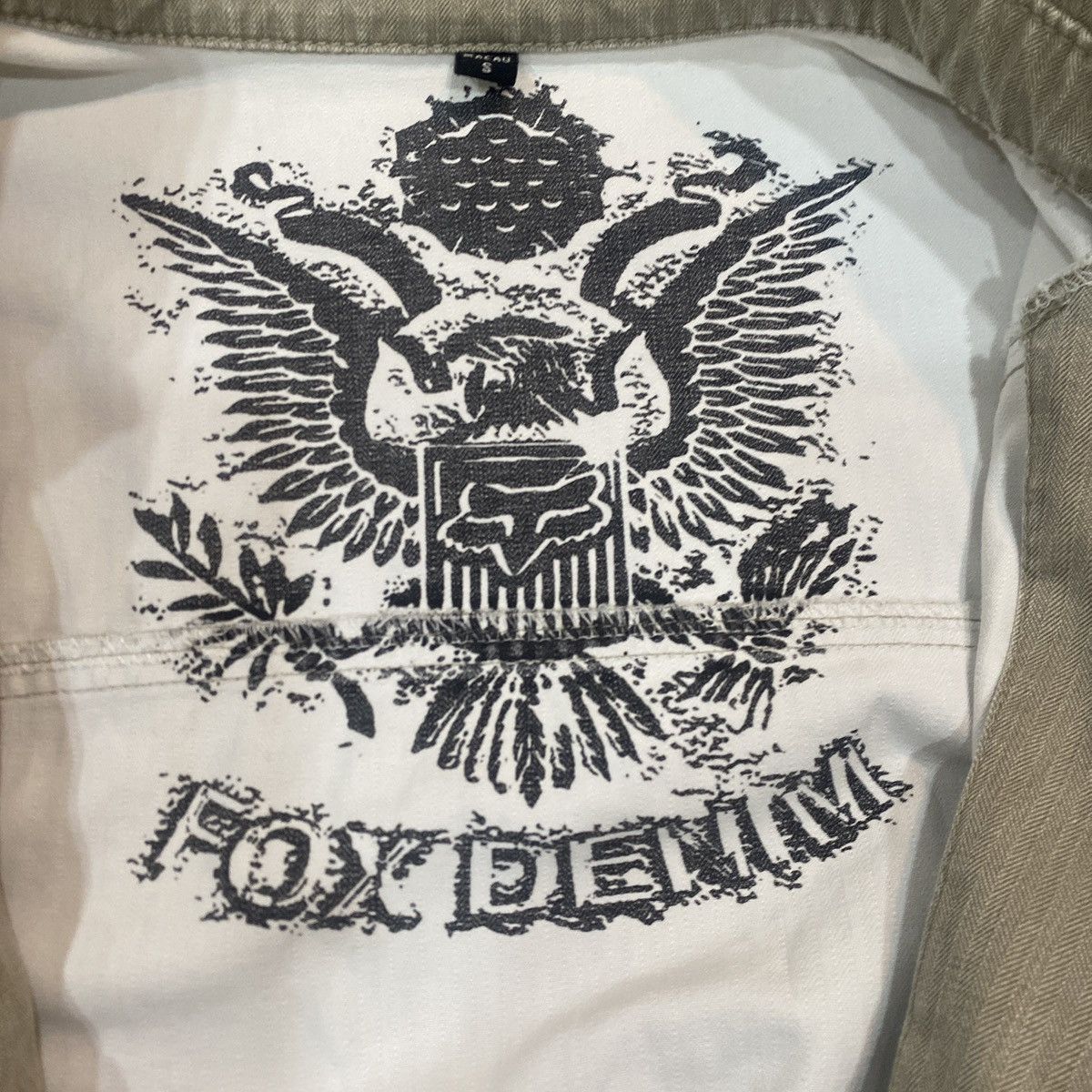 Other Fox Denim Khaki Denim Jacket Size US S / EU 44-46 / 1 - 3 Thumbnail