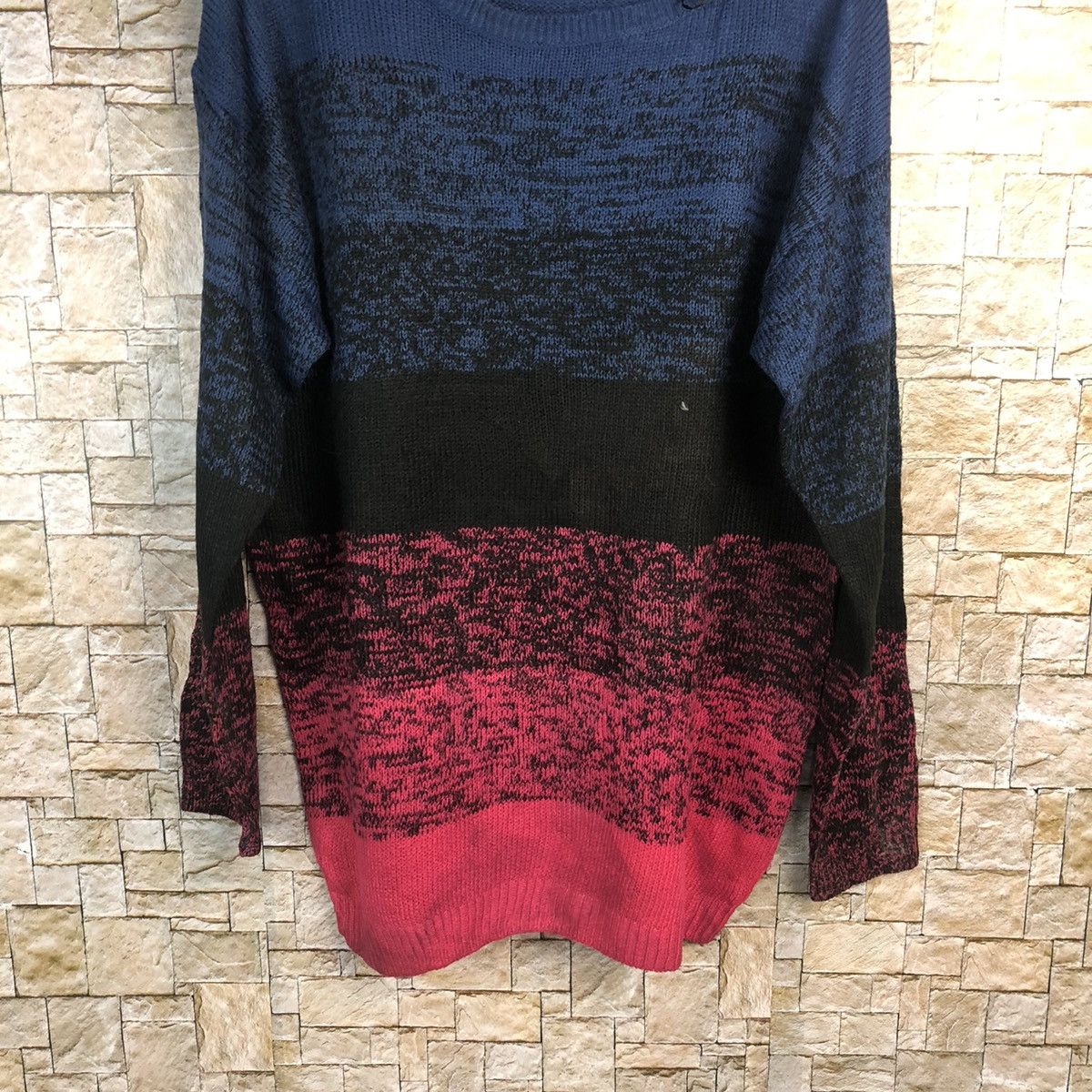 Homespun Knitwear × Japanese Brand japan vintage long Knitwear #A757 Size L / US 10 / IT 46 - 3 Thumbnail