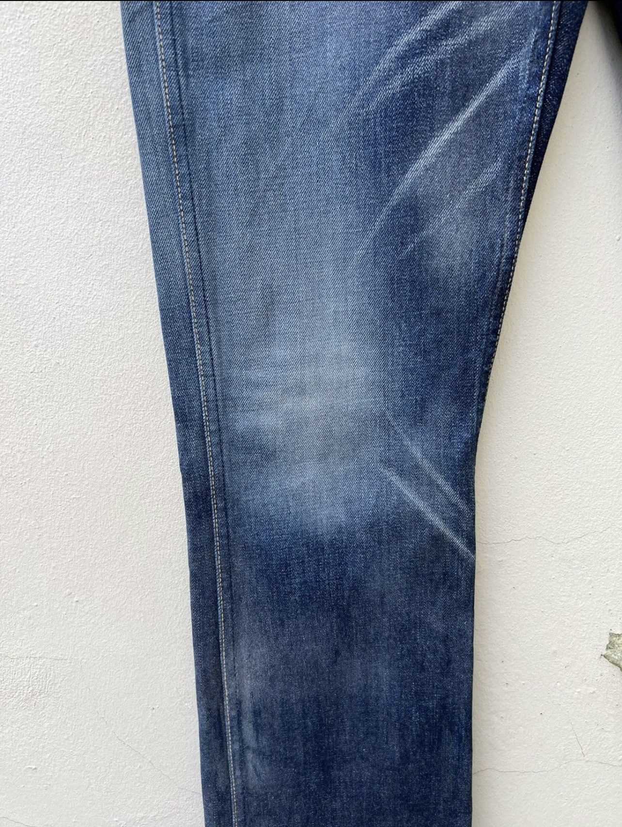 2005 LVC Levi’s 607 Big E Orange Tab Denim Bootcut Jeans