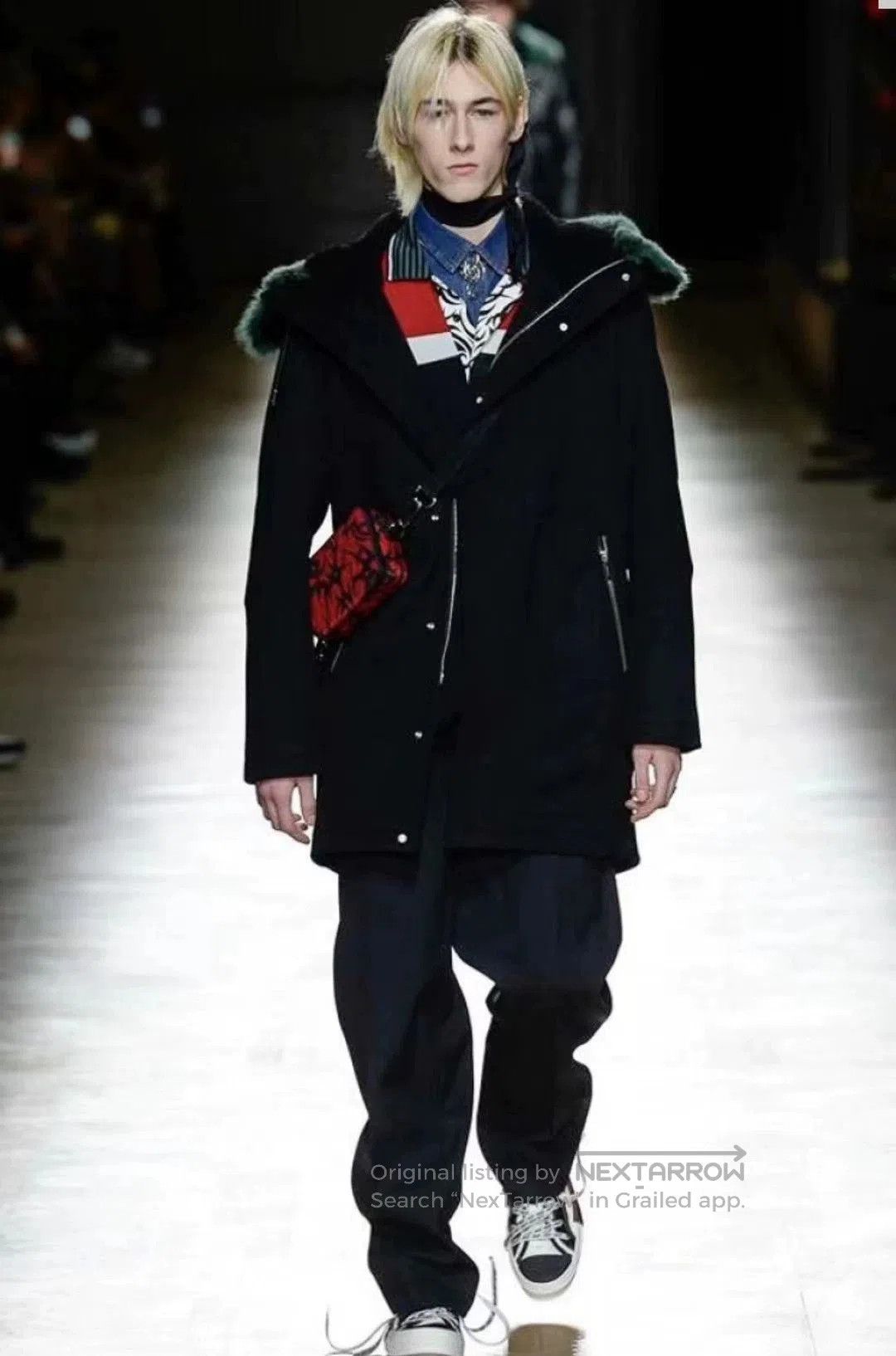 Dior Dior Homme Fur Collar Parka Coat. Size US M / EU 48-50 / 2 - 8 Thumbnail