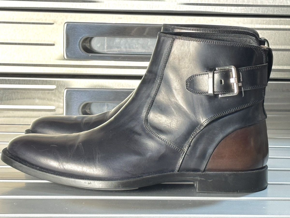 Dior DIOR MEN BLACK CALFSKIN BUCKLE BOOTS Sz US 6.5 Size US 6.5 / EU 39-40 - 2 Thumbnail