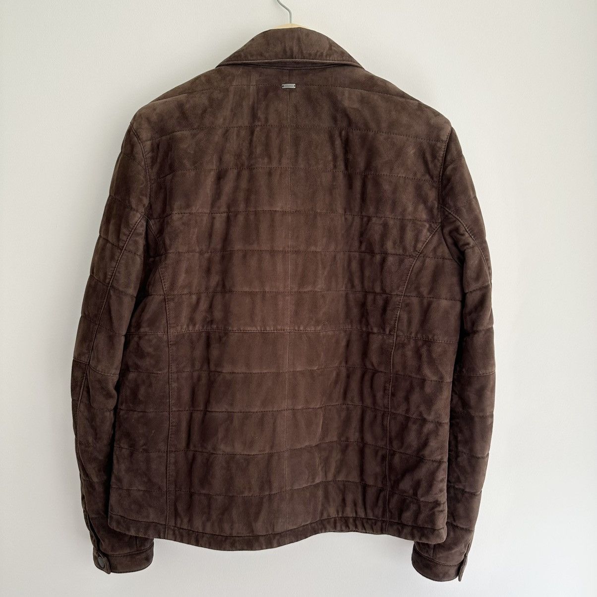 Other Down Moto Jacket in Brown Suede Size US M / EU 48-50 / 2 - 2 Thumbnail