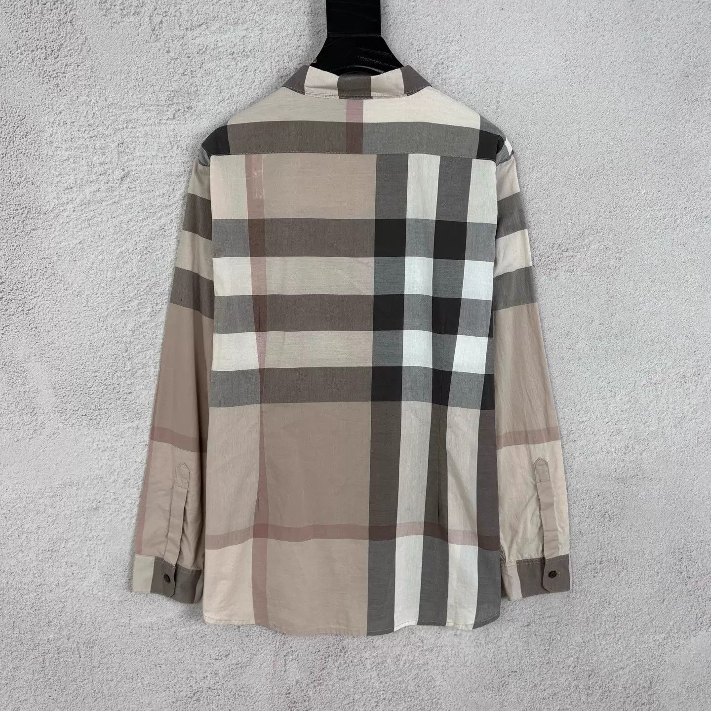 Burberry Burberry check button-down shirt light khaki XL Size XL / US 12-14 / IT 48-50 - 2 Thumbnail