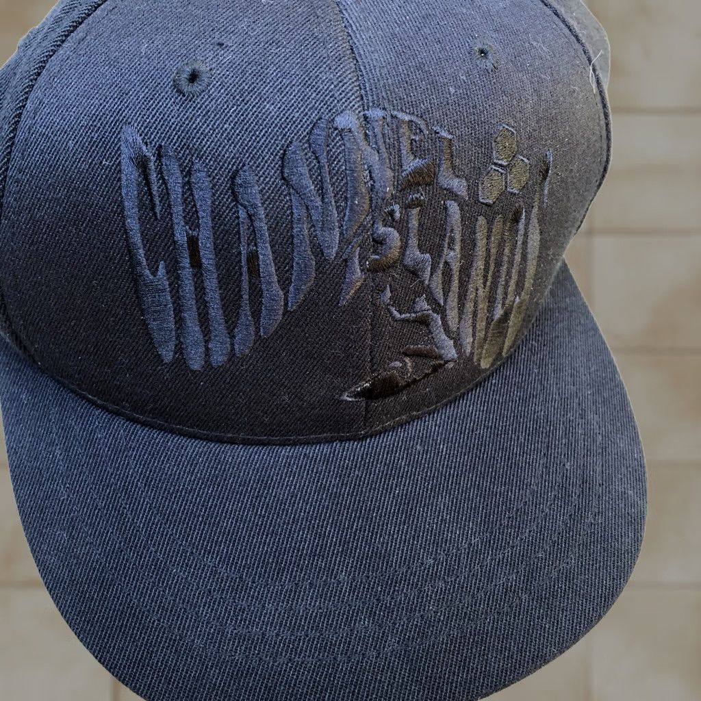 Vintage Channel Islands Surfboards Hat Trucker Wool Blend Black Men 6 7/8-7 1/4 Adjustable Wool Embroidered Size ONE SIZE - 1 Thumbnail