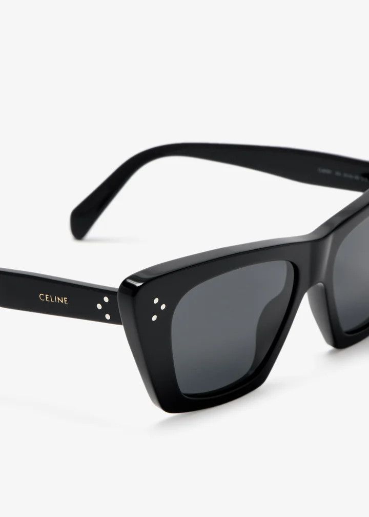 Celine Celine Acetate Cat-Eye CL401871 Sunglasses Black Size ONE SIZE - 3 Thumbnail