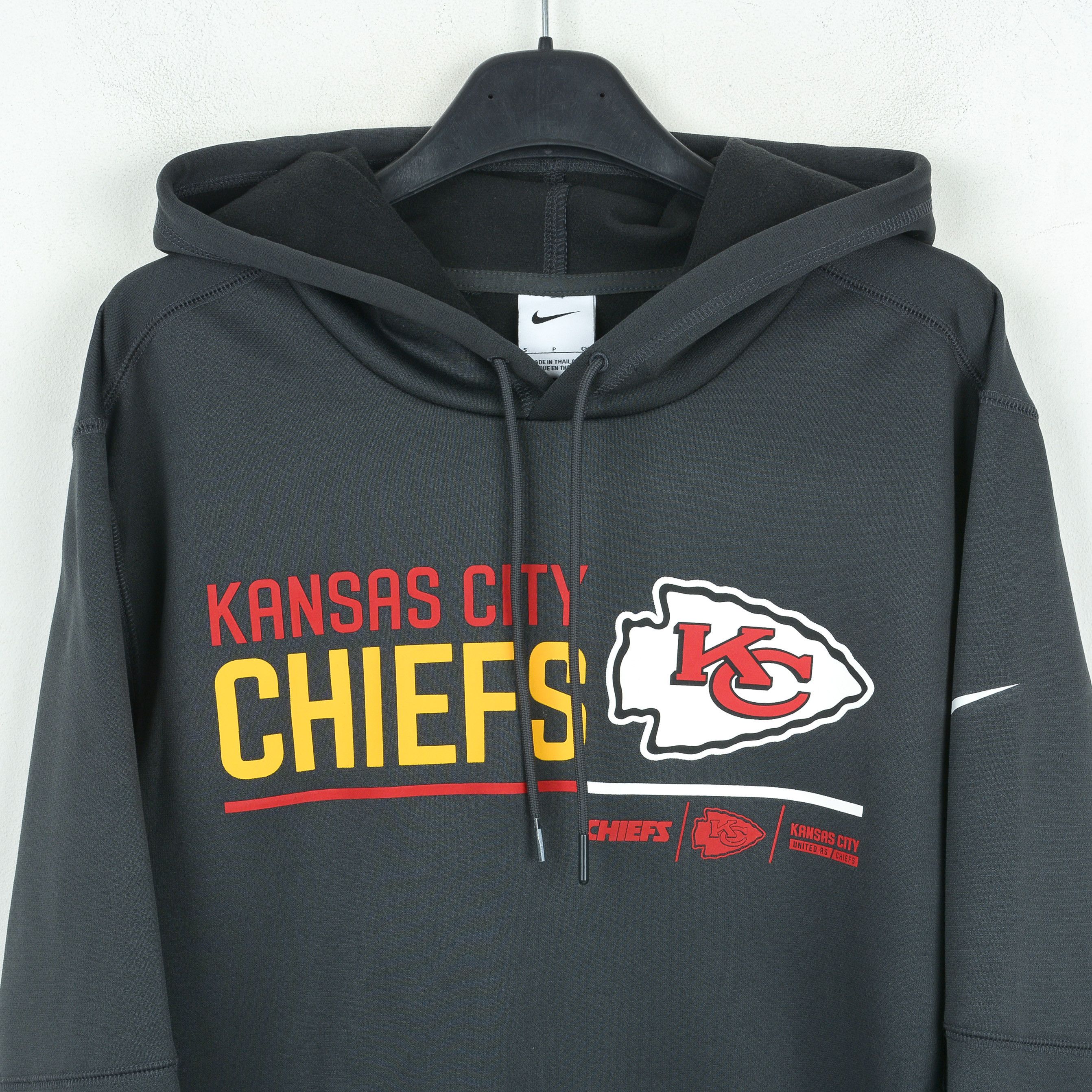 NFL × Nike Kansas City Chiefs Men M Football Hoodie Jumper Pullover Top Size US M / EU 48-50 / 2 - 2 Thumbnail