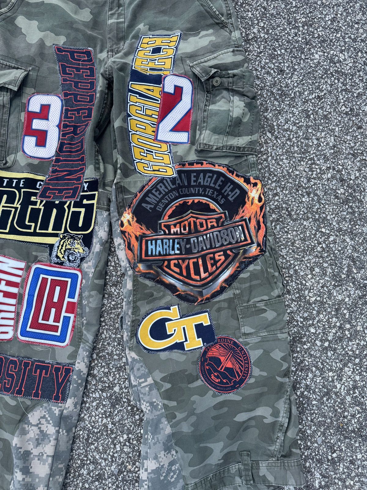 Faded Glory Double Cargos Size US 32 / EU 48 - 3 Thumbnail