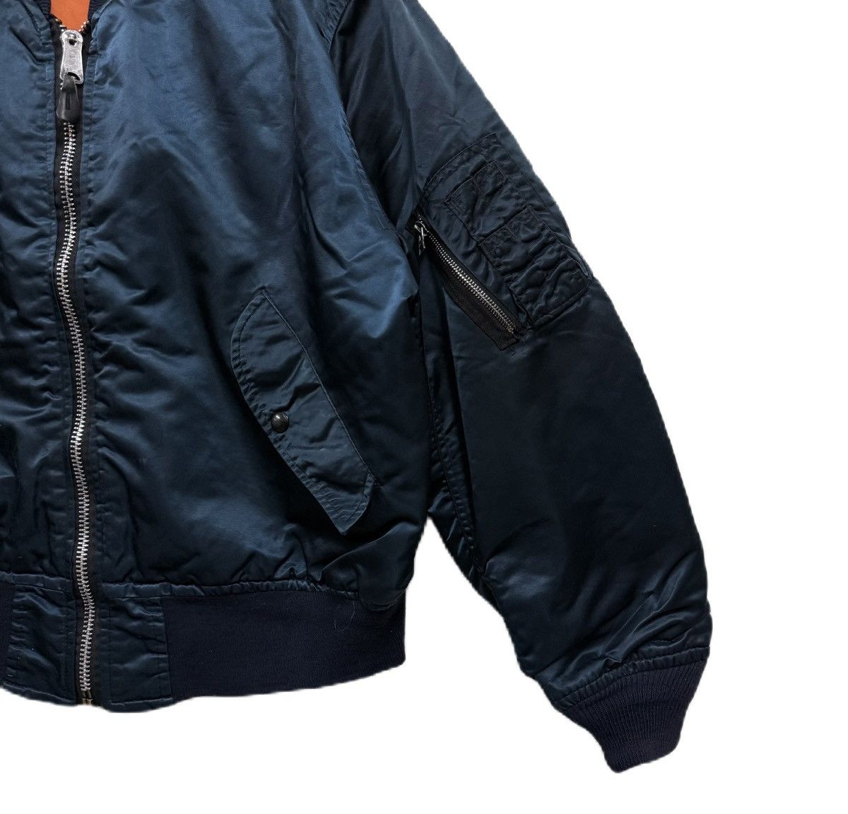 Alpha Industries Vintage Corinth MFG Ma1 Bomber Jacket Reversible Size US XL / EU 56 / 4 - 5 Thumbnail