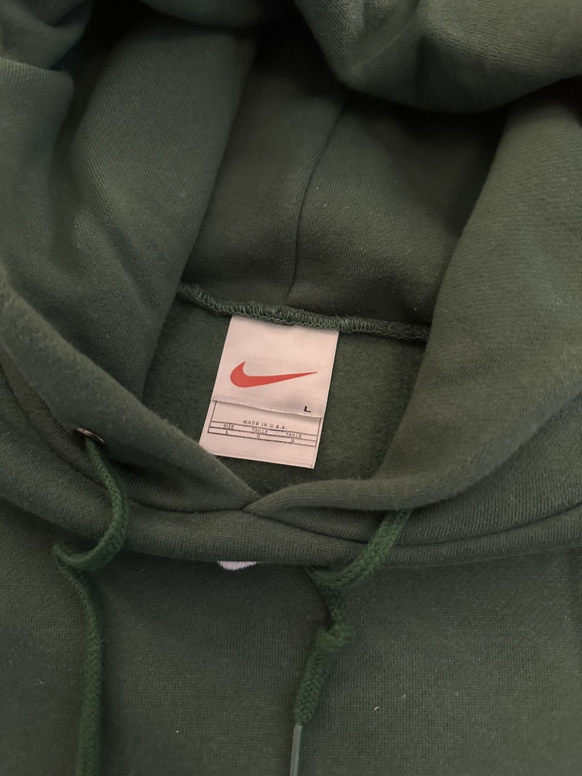 Nike Vintage Nike Mini Swoosh Hoodie Size US L / EU 52-54 / 3 - 2 Thumbnail