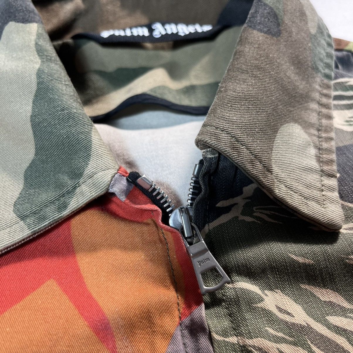 Palm Angels Palm Angels Patchwork Mixed Prints Camo Khaki Jacket Hype Size US L / EU 52-54 / 3 - 8 Thumbnail