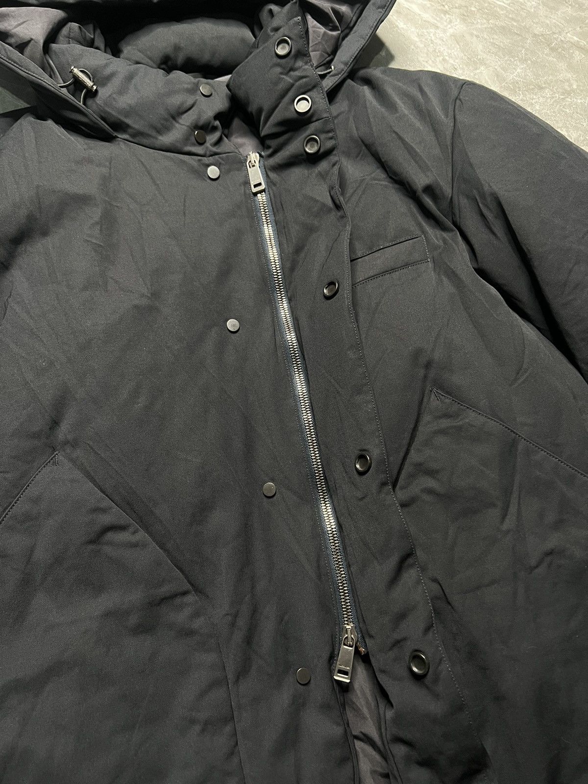 Jil Sander Jil Sander F/W 13 Wool Technical Down Coat Size US M / EU 48-50 / 2 - 5 Thumbnail