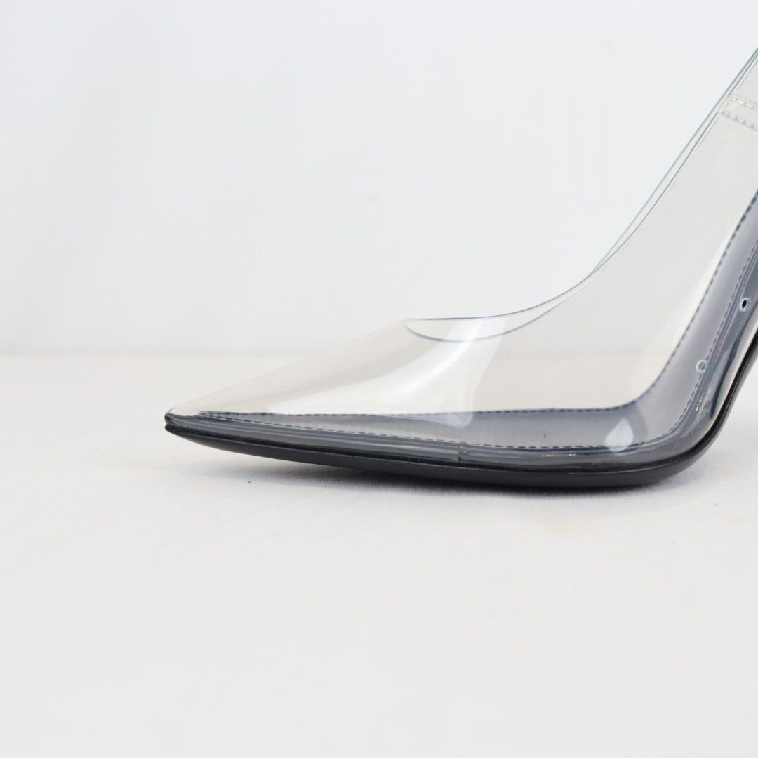 Saint Laurent Paris o1rshd1 Opyum 110 Pump in Nero/Transparent Size US 9.5 / IT 39.5 - 7 Thumbnail