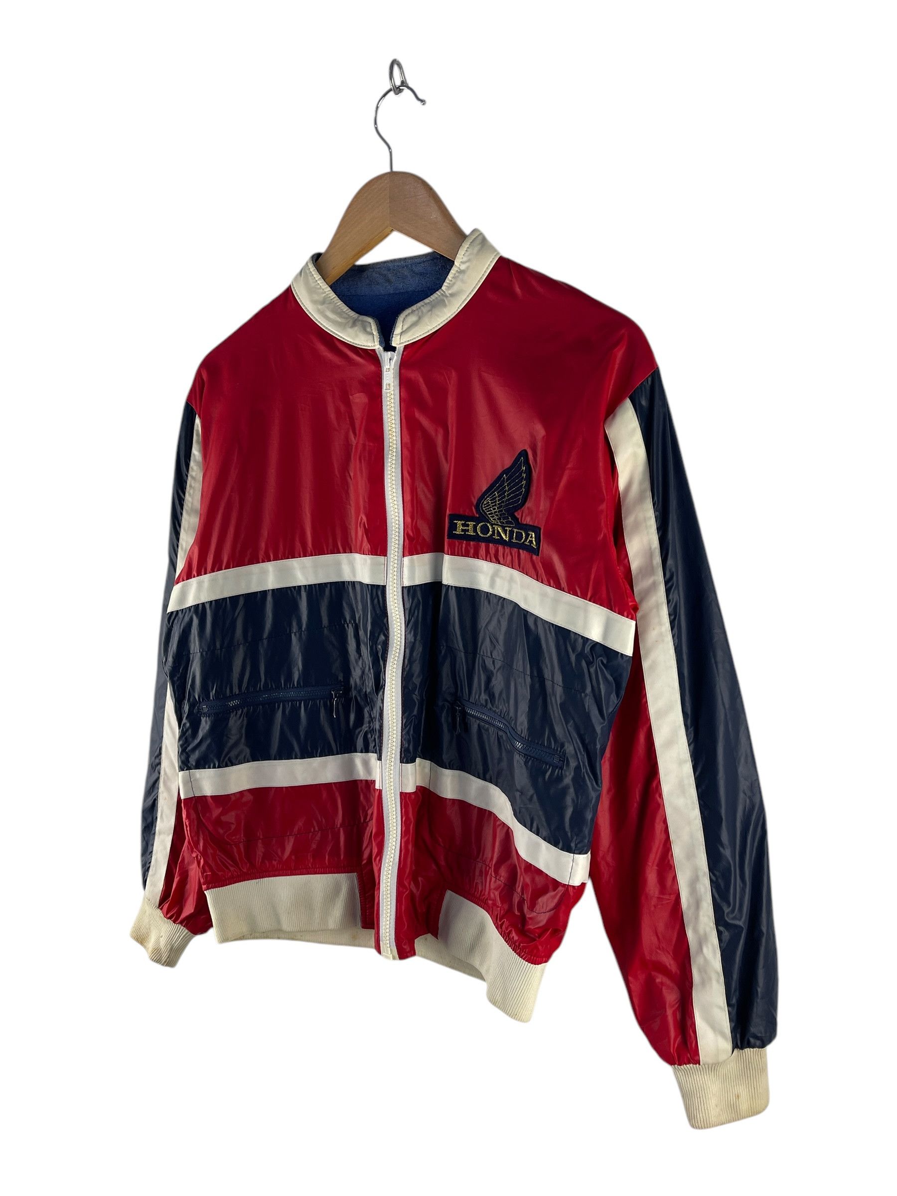 Honda Vintage Honda Motorsports HRC Racing Team Windbreaker Jacket Size US S / EU 44-46 / 1 - 5 Thumbnail
