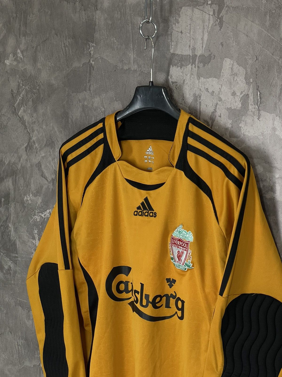 Adidas × Vintage 2007 Vintage Liverpool Adidas Soccer Jersey Long Sleeve Size US S / EU 44-46 / 1 - 7 Thumbnail