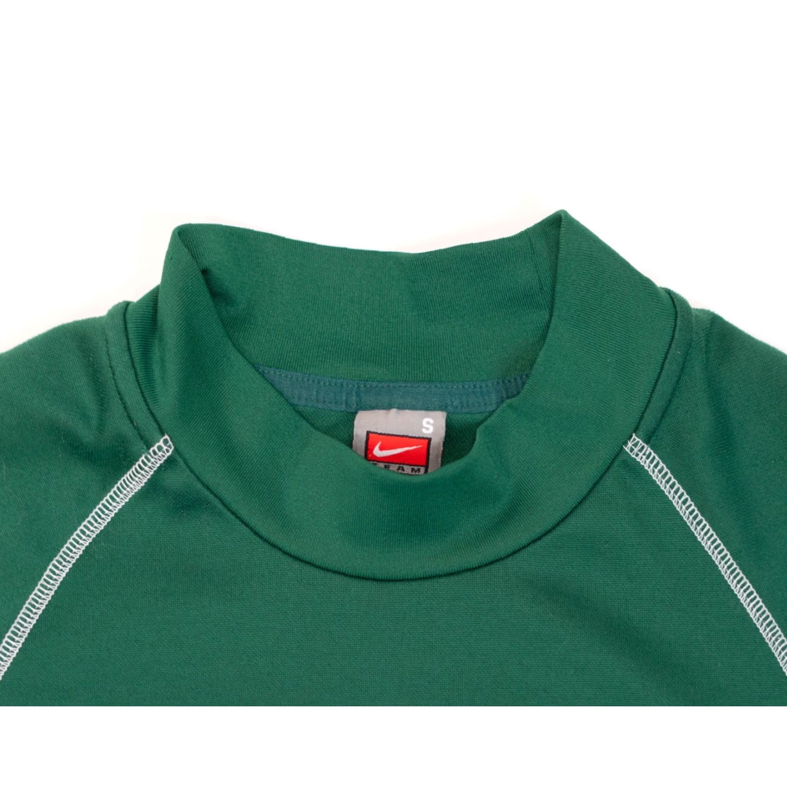 Nike VINTAGE Nike Michigan State Center Swoosh Long Sleeve Shirt Sz S Y2K Mock Neck Shirt Womens? No, Mens. Size US S / EU 44-46 / 1 - 4 Thumbnail