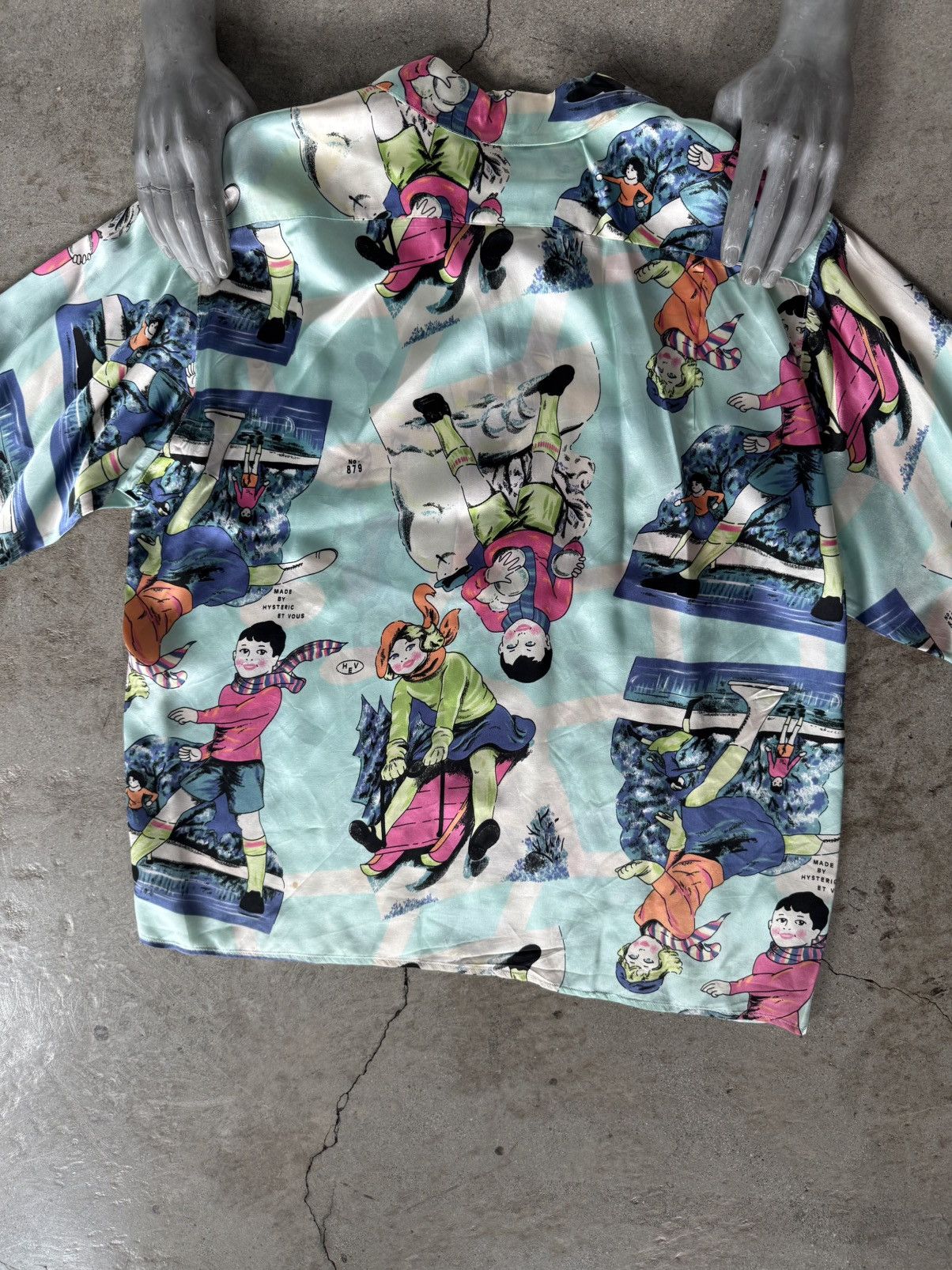 Hysteric Glamour ARCHIVE 80’S HYSTERIC GLAMOUR ET VOUS AOP RAYON SHIRT Size US L / EU 52-54 / 3 - 2 Thumbnail