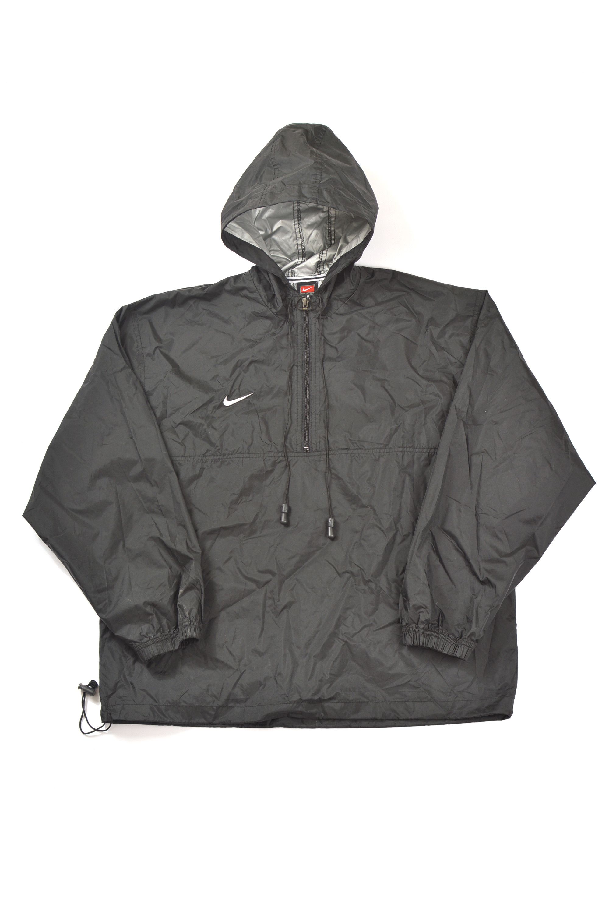 Nike Team Vintage Nylon Anorak Windbreaker Jacket