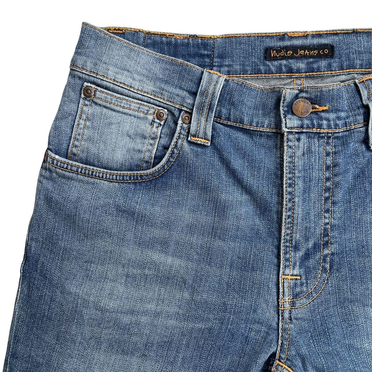 Nudie Jeans Nudie Jeans Thin Finn Sharp Nail Processed Denim Size US 32 / EU 48 - 5 Thumbnail