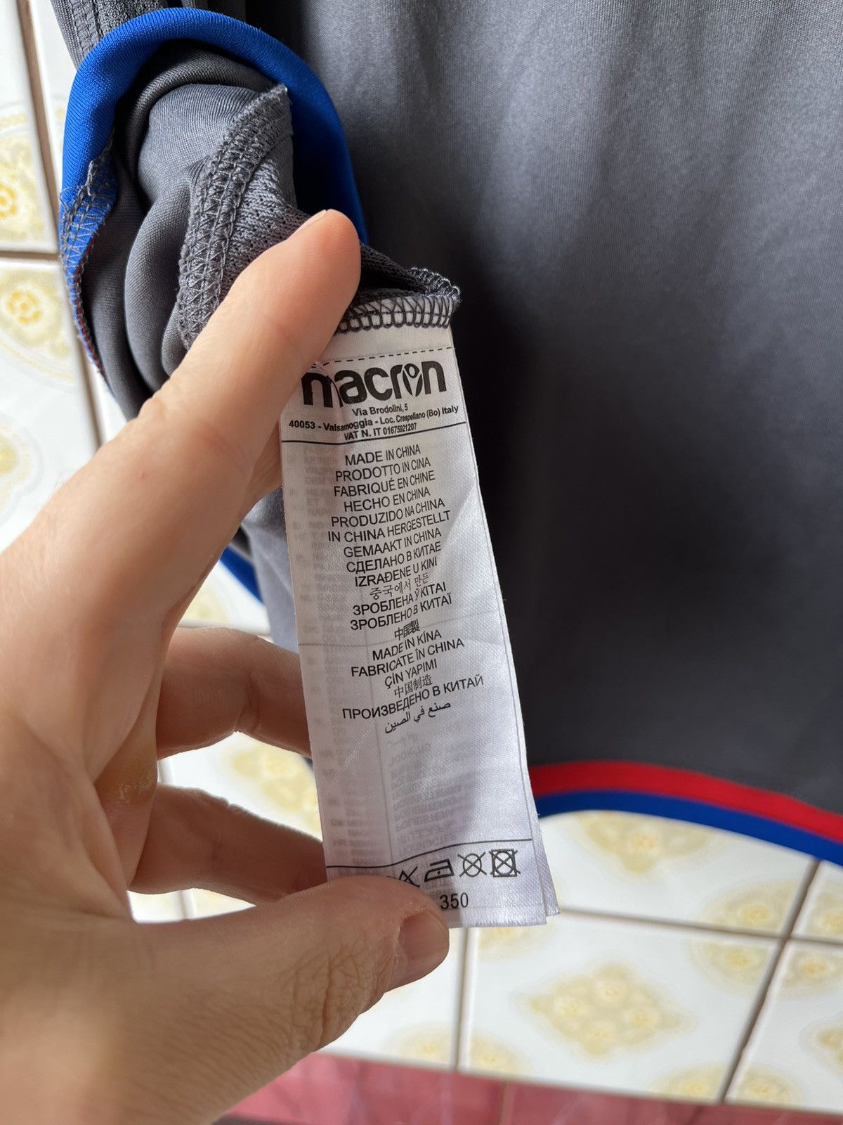 Macron Macron Crystal Palace 2017/2018 training jersey Size US XL / EU 56 / 4 - 5 Thumbnail