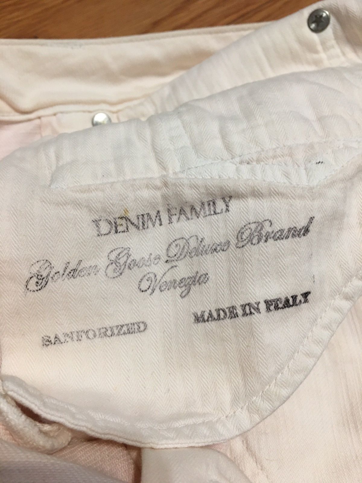 Golden Goose Golden Goose Deluxe Brand Peach White Jeans Size 30 Size 30" / US 8 / IT 44 - 15 Thumbnail