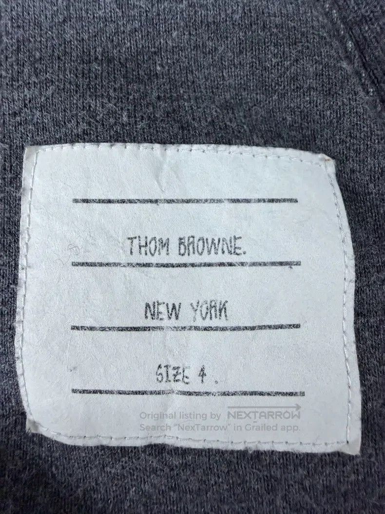 Thom Browne Thom Browne Gray zipper jacket Size US XL / EU 56 / 4 - 6 Thumbnail