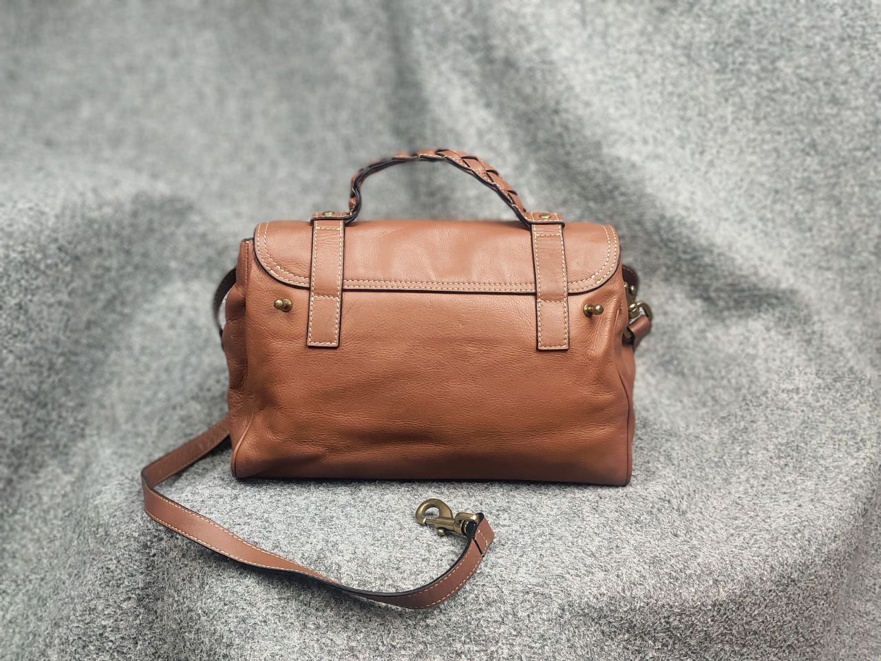 Mulberry Mulberry Alexa Satchel leather shoulder Crossbody HandBag Size ONE SIZE - 6 Thumbnail