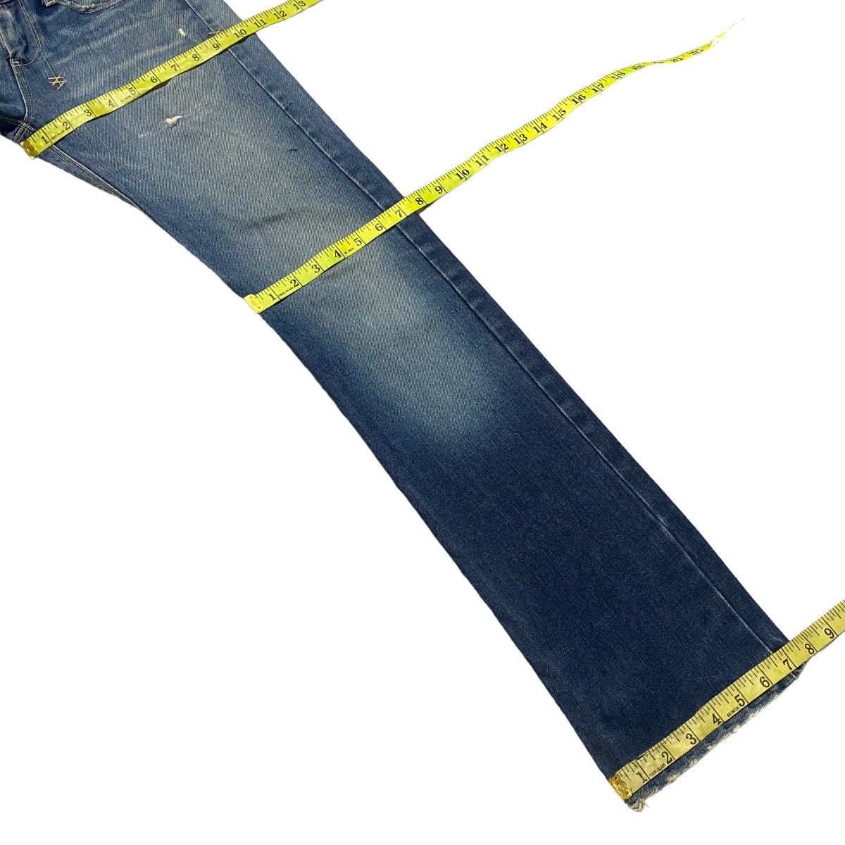 Ksubi Ksubi Scooter Vintage Indigo Distressed Jeans Size US 28 / EU 44 - 20 Thumbnail