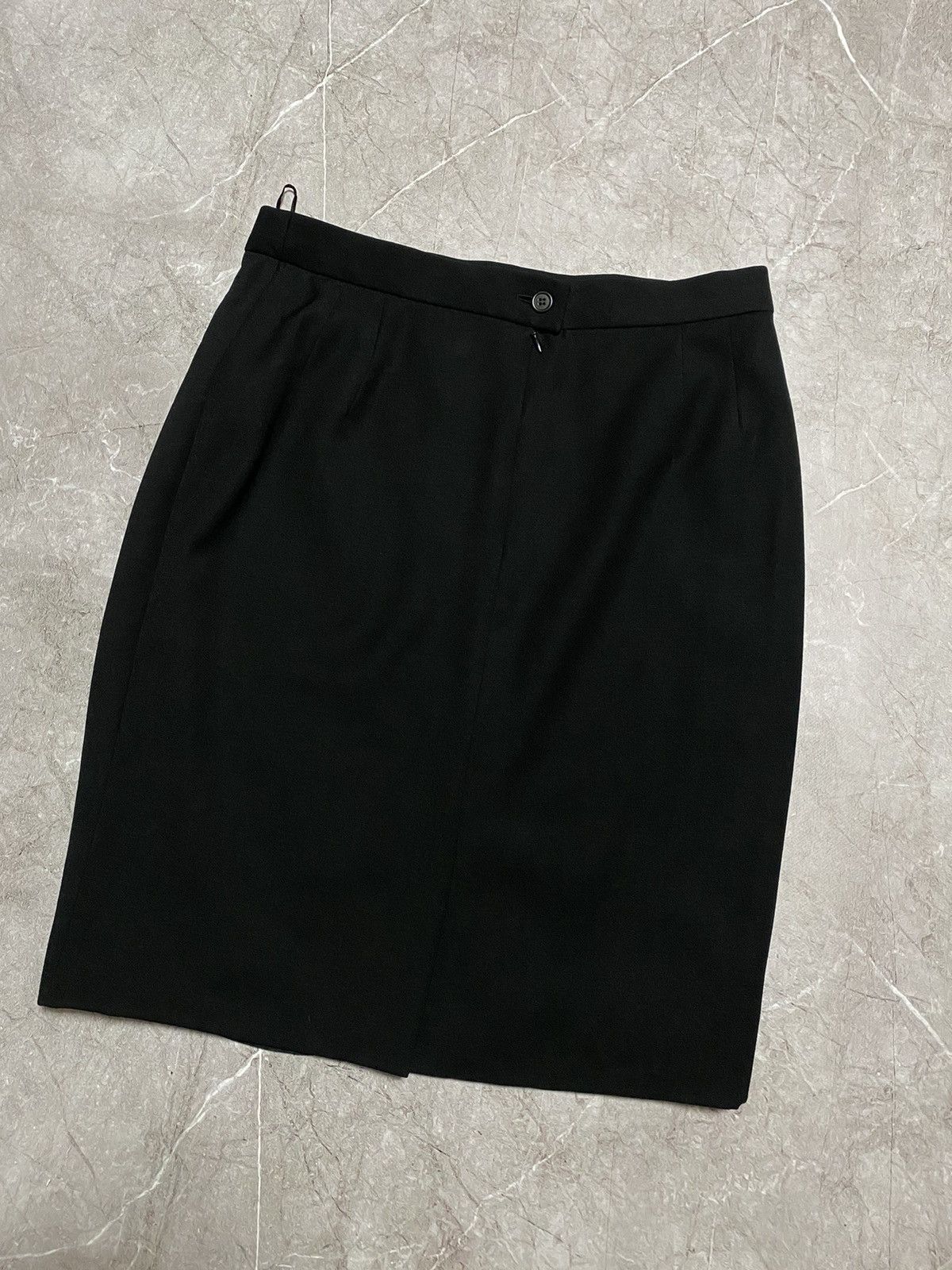 Designer × Escada × Vintage Escada vintage Lana wool midi skirt Size 30" / US 8 / IT 44 - 4 Thumbnail