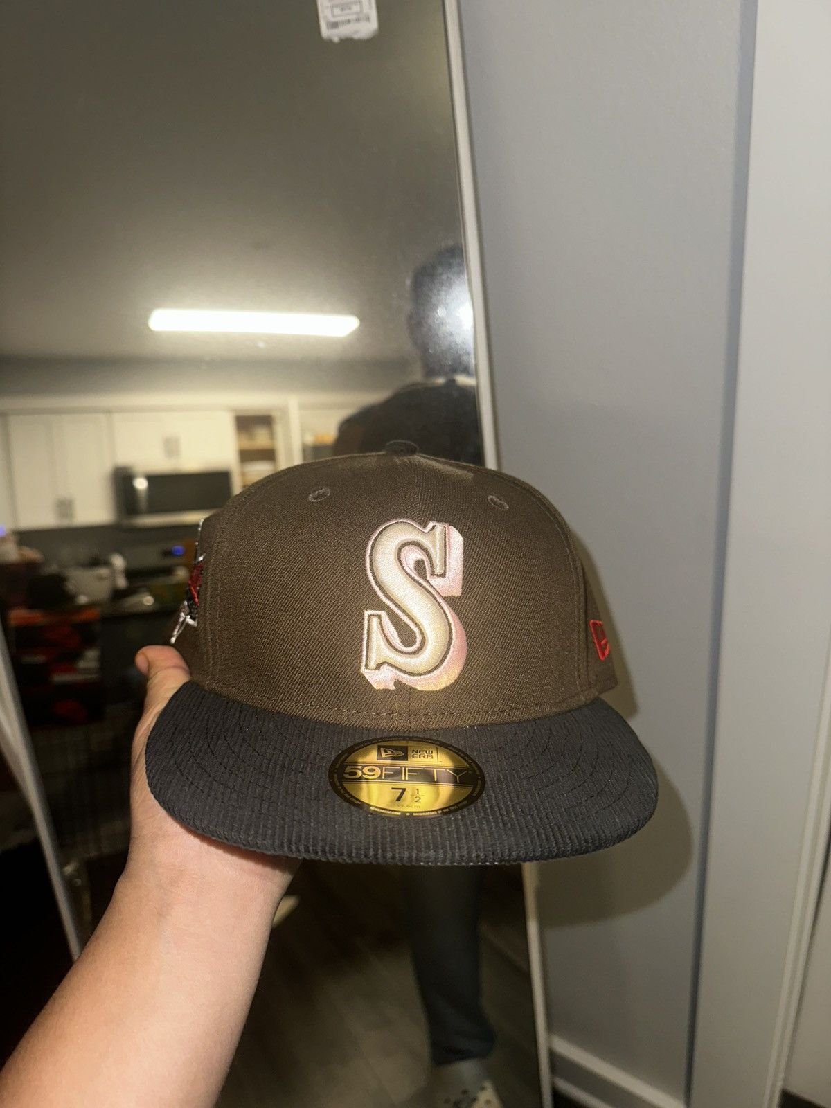 New Era fitted Seattle Mariners 7 1/2