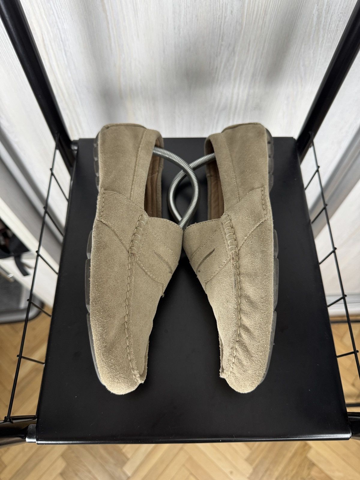 Polo Ralph Lauren Polo Ralph Lauren Telly leather suede slip-on loafers shoes Size US 9 / EU 42 - 9 Thumbnail