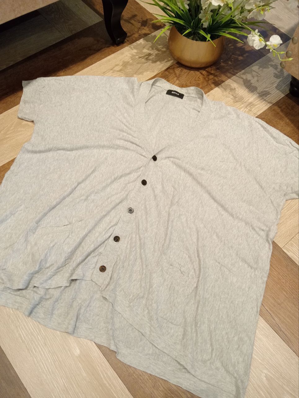 Zucca VINTAGE ZUCCA ISSEY MIYAKE SHORT SLEEVE OVERSIZED CARDIGAN Size M / US 6-8 / IT 42-44 - 4 Thumbnail
